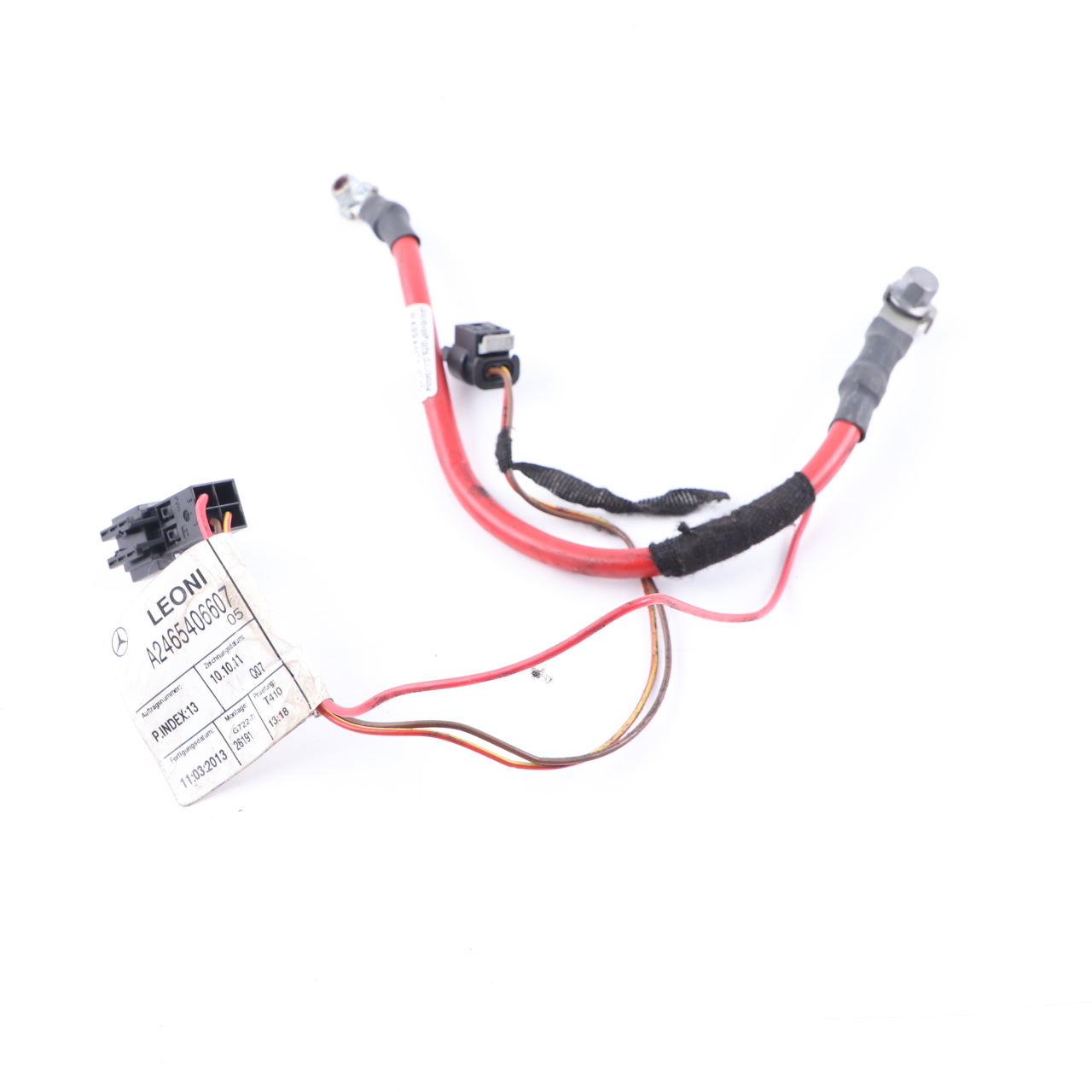 Positive Cable Mercedes W176 W246 Battery Lead Plus Pole Red A2465406607