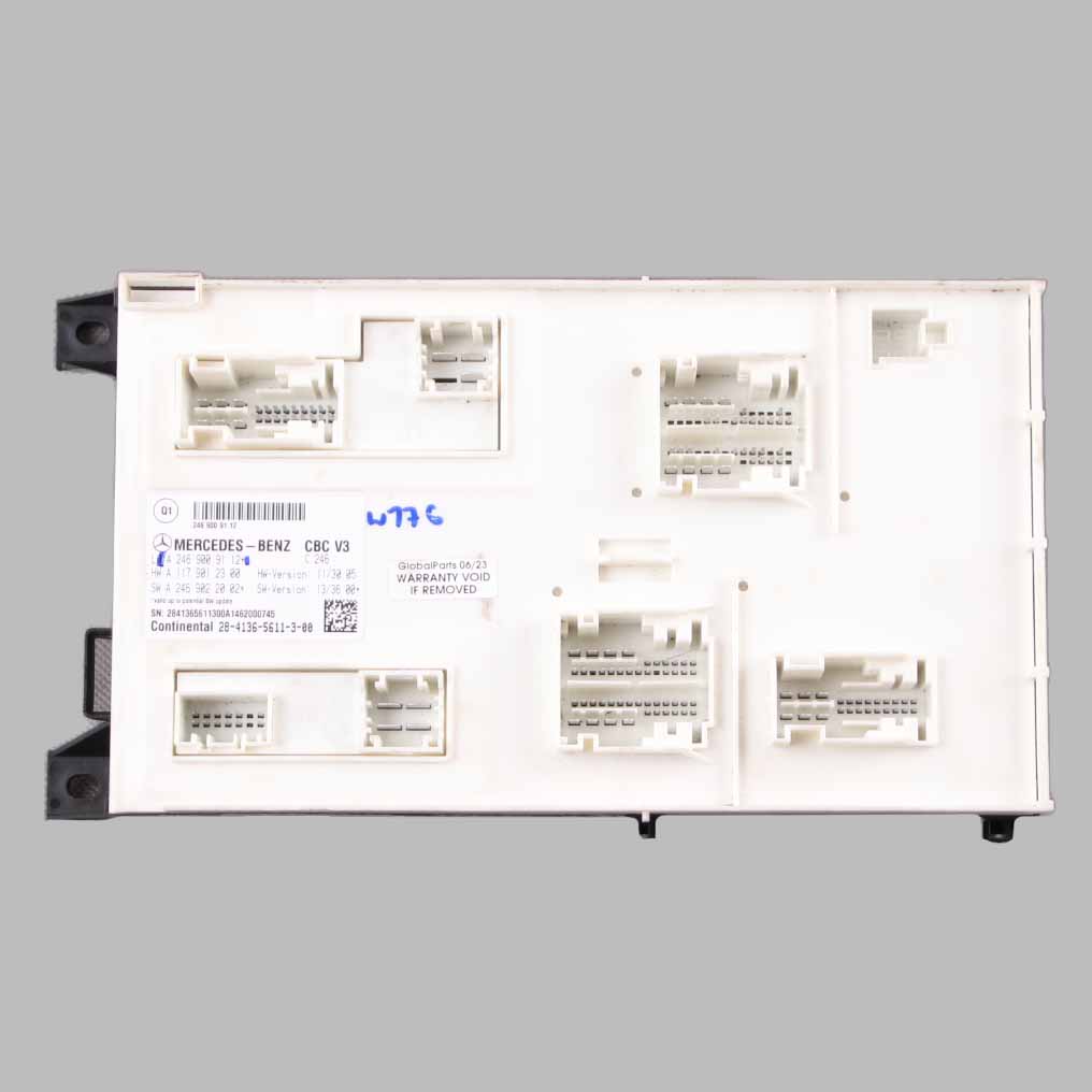 Control Unit Mercedes W176 W246 Body Control Module BCM ECU A2469009112