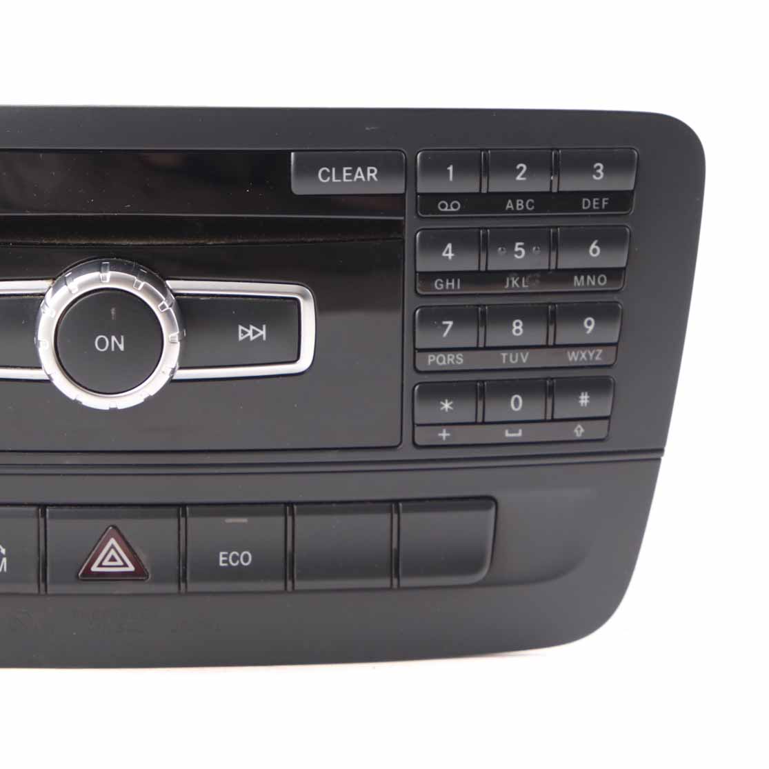 Radio Head Unit Mercedes W176 Media Player Navigation Hazard Switch A2469009312