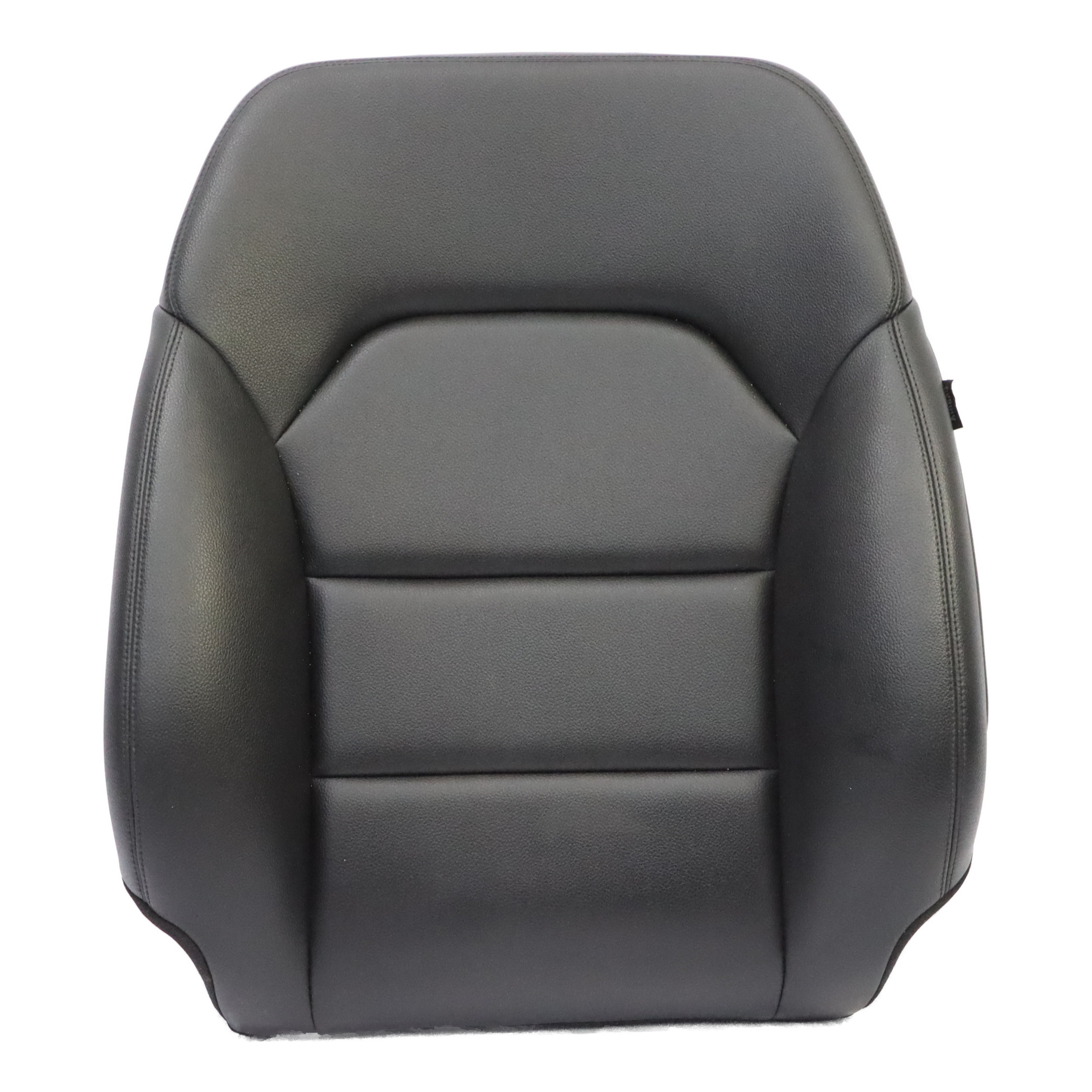 Mercedes W176 Front Seat Left N/S Backrest Cover Imitation Leather Black