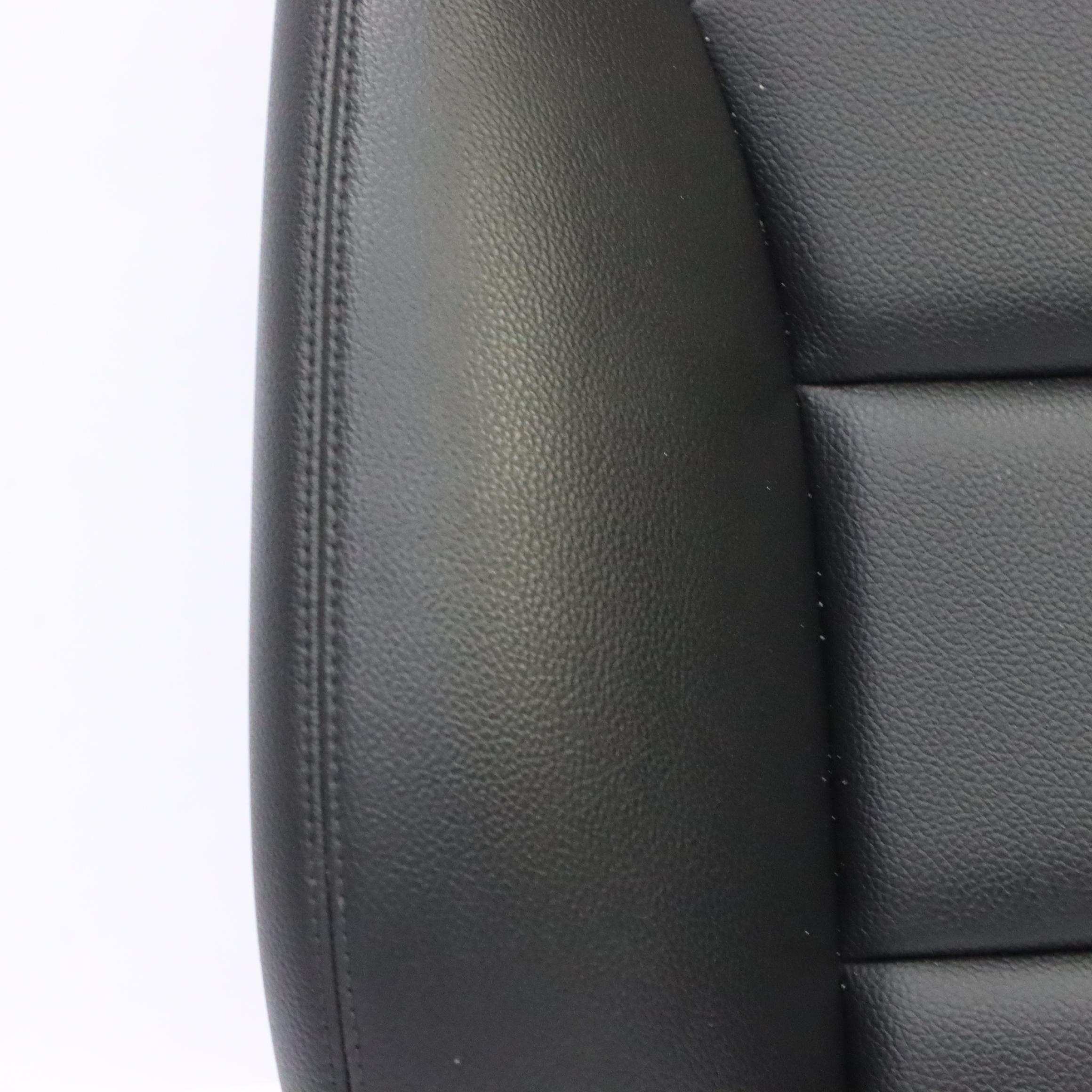 Mercedes W176 Front Seat Left N/S Backrest Cover Imitation Leather Black