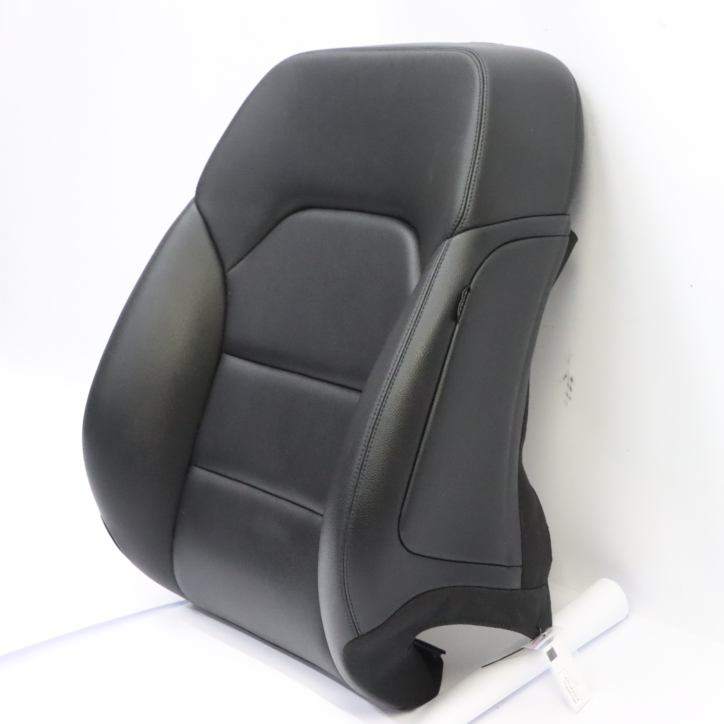 Mercedes W176 Front Seat Left N/S Backrest Cover Imitation Leather Black