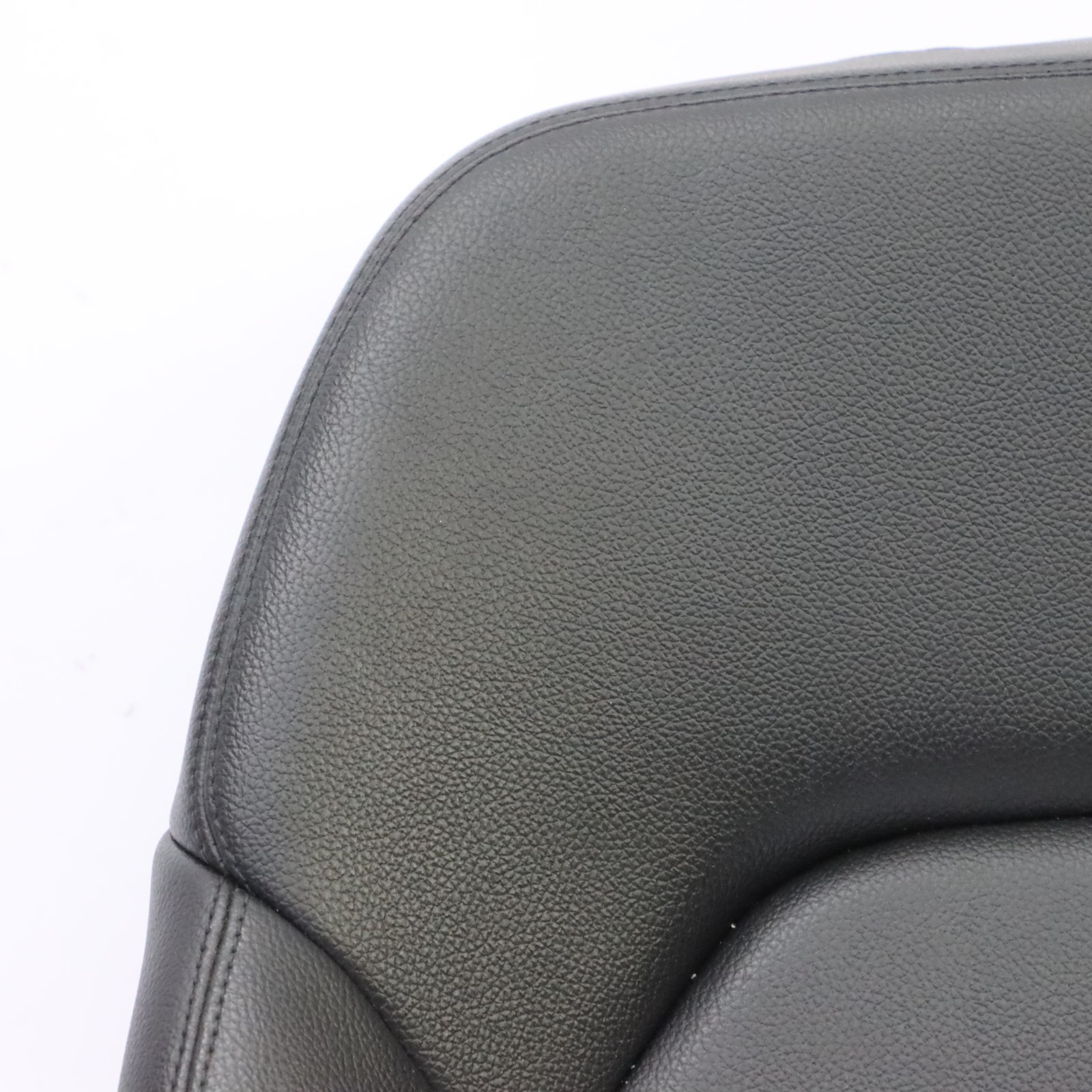 Mercedes W176 Front Seat Left N/S Backrest Cover Imitation Leather Black