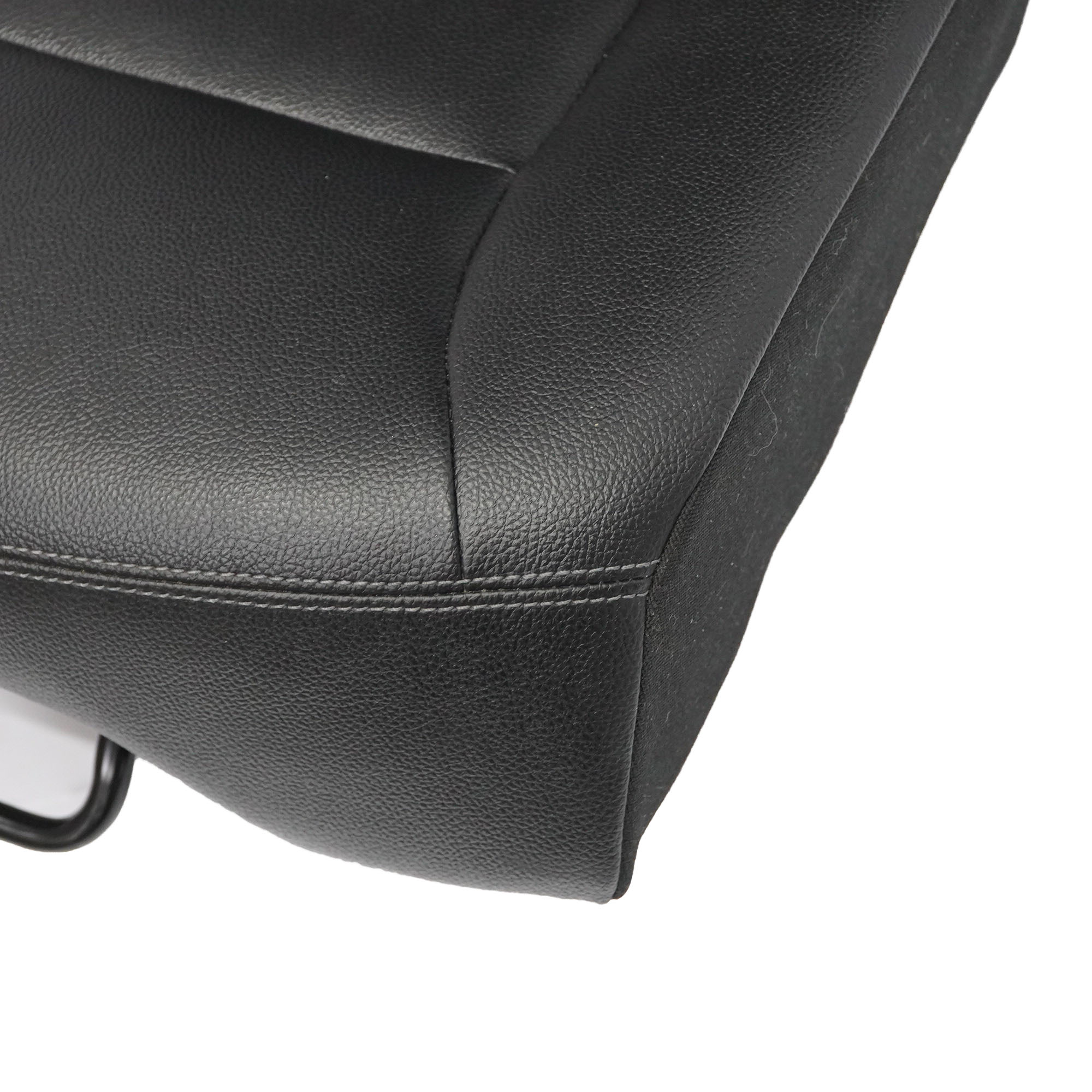 Mercedes W246 Seat Rear Right O/S Backrest Sofa Bench Imitation Leather Black