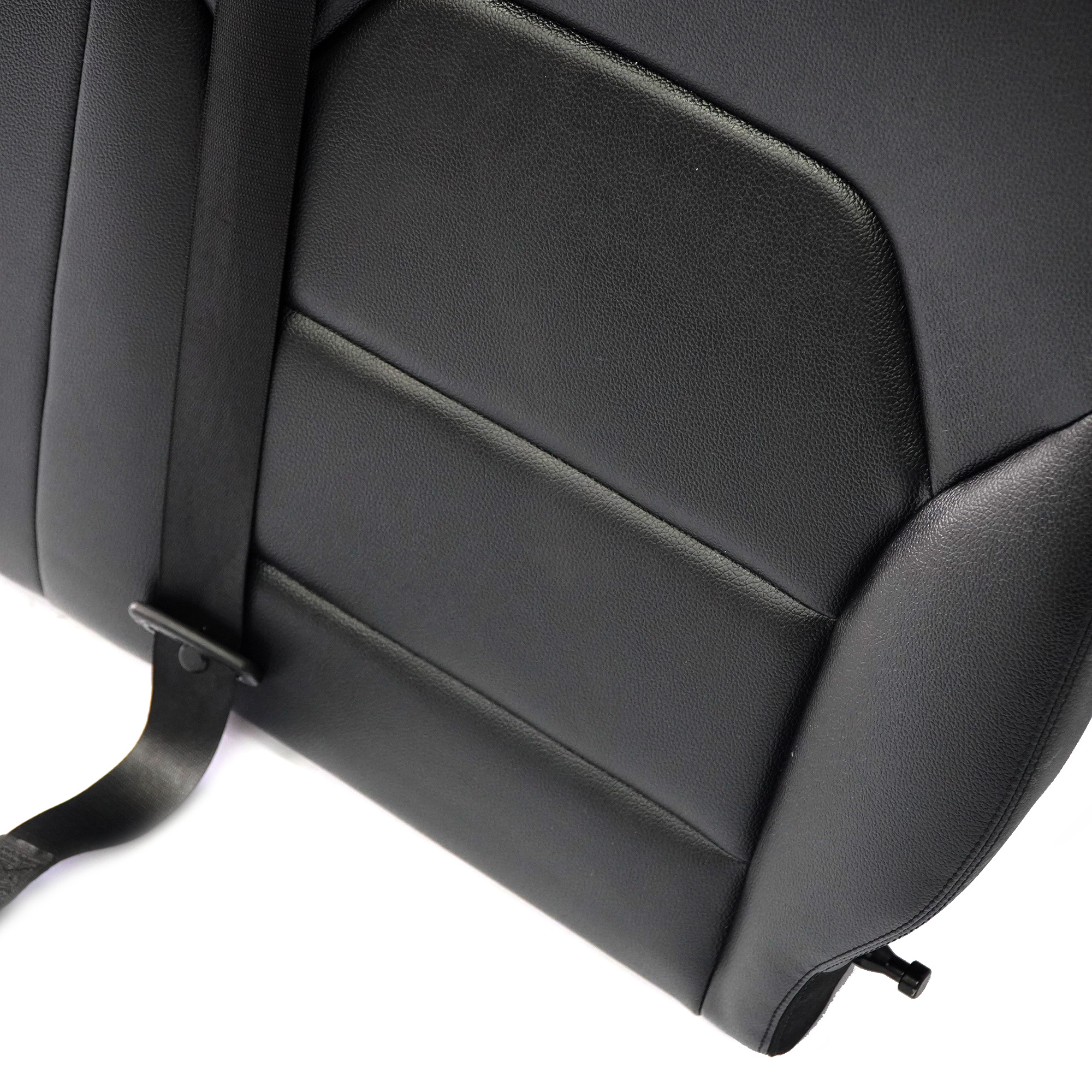 Mercedes W246 Seat Backrest Rear Left N/S Back Cover Imitation Leather Black