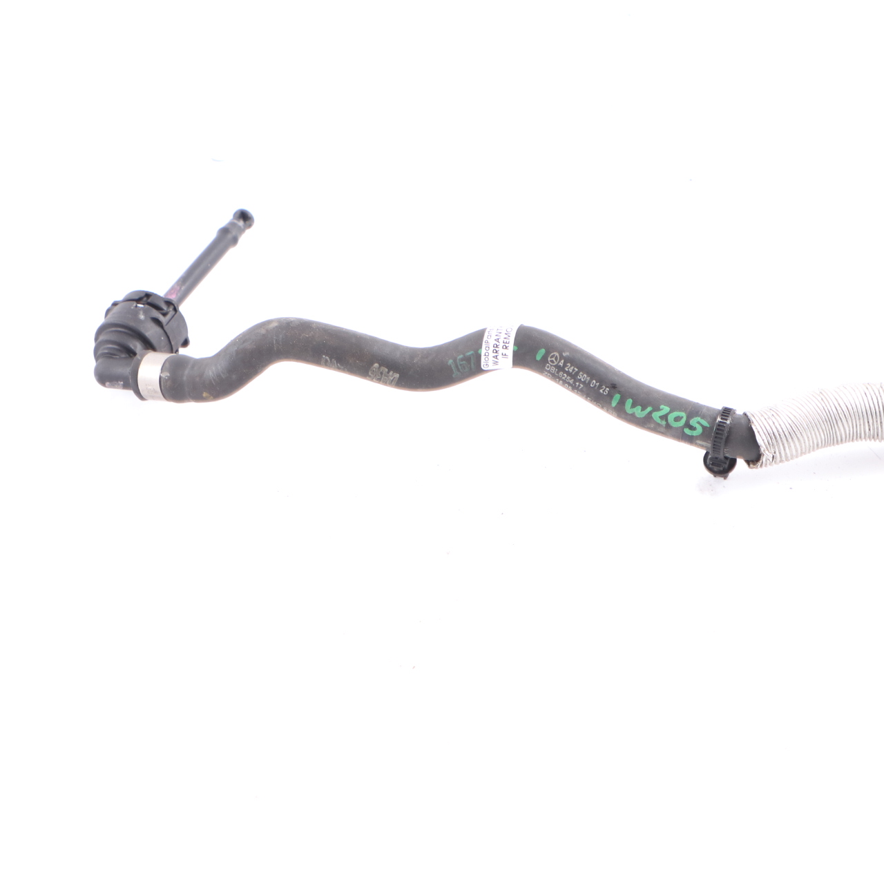 Breather Hose Mercedes W205 Coolant Line Breather Water Pipe A2475010125