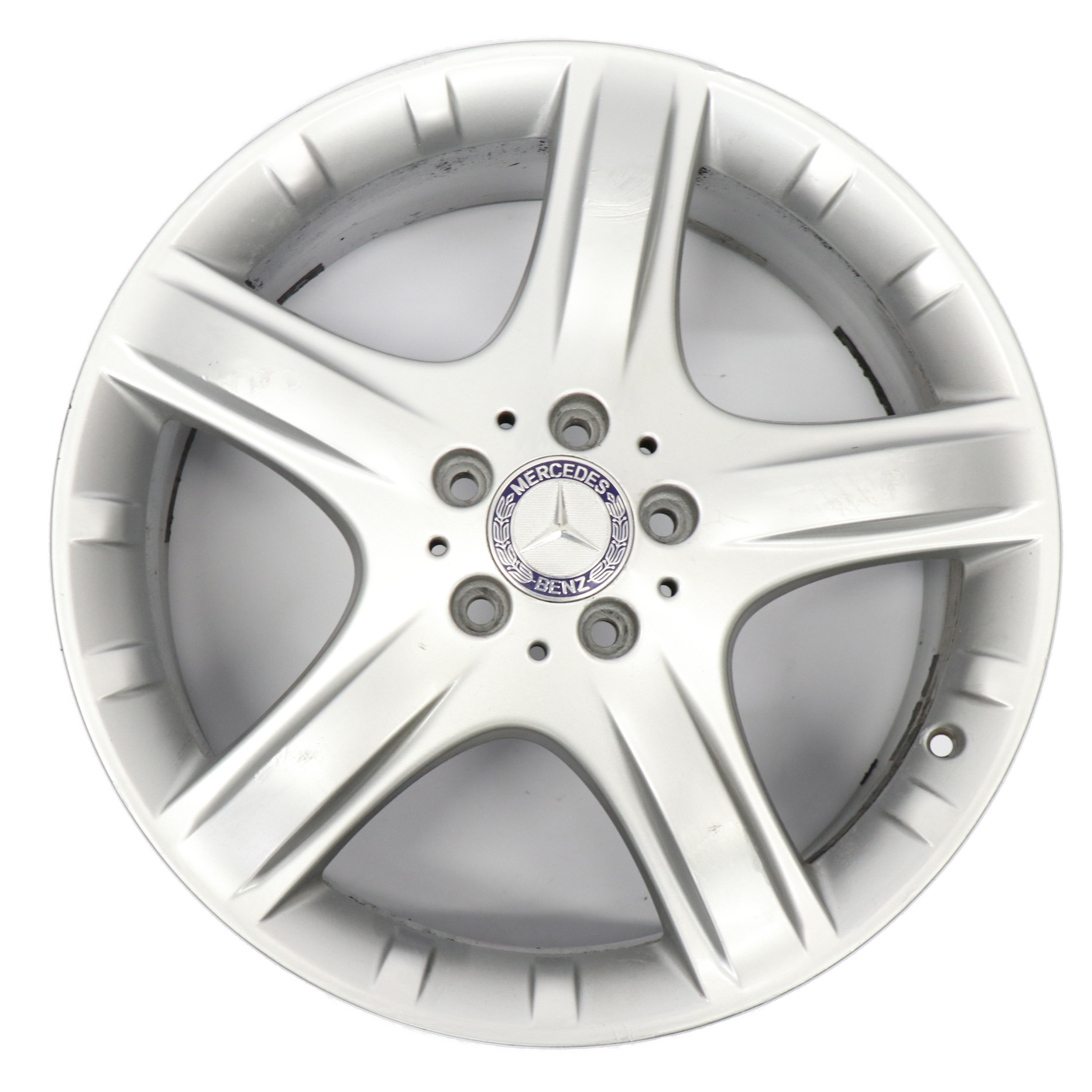 Mercedes W251 Silver Wheel Alloy Rim 19" 8J ET:67 5 Spoke A2514011202