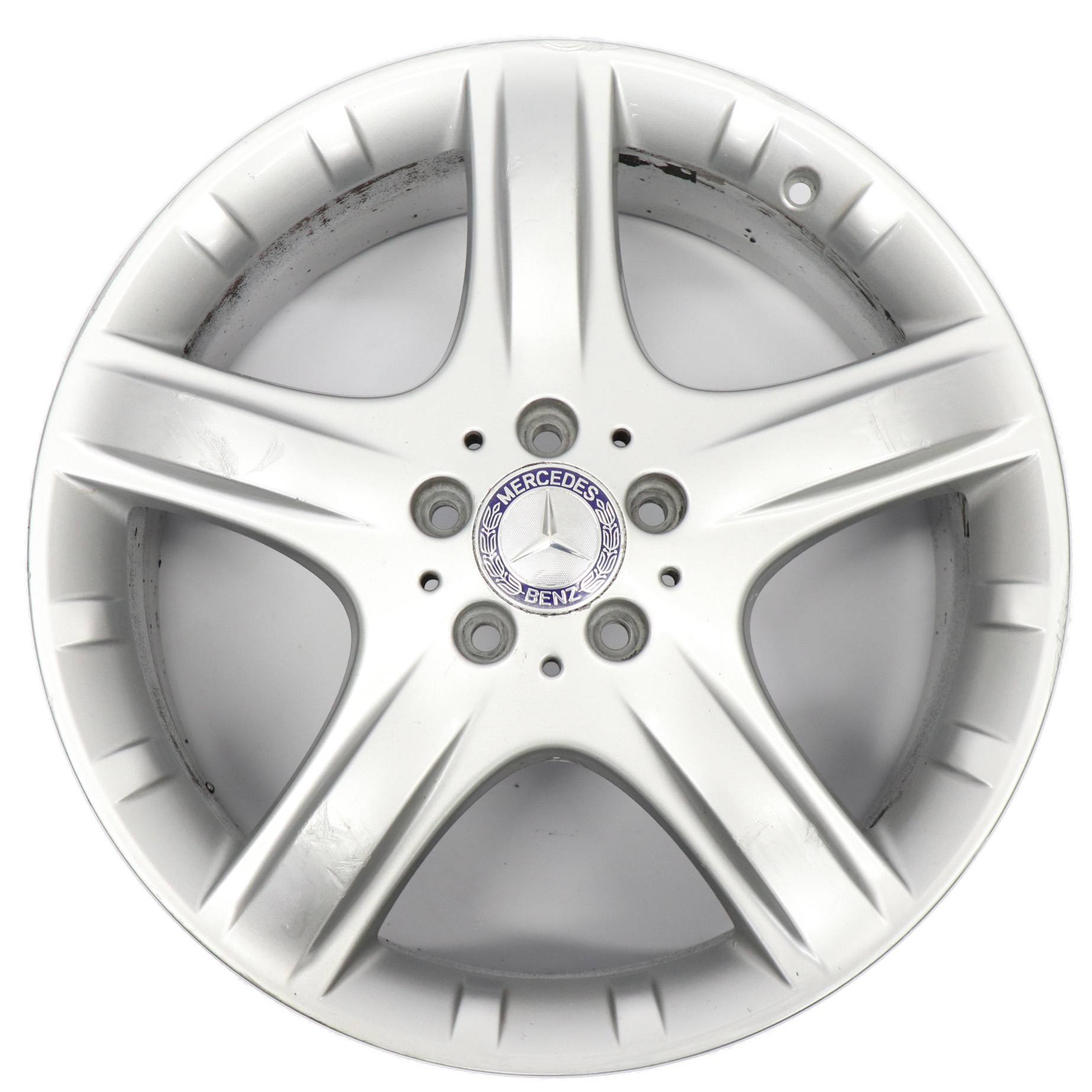 Mercedes W251 Silver Wheel Alloy Rim 19" 8J ET:67 5 Spoke A2514011202