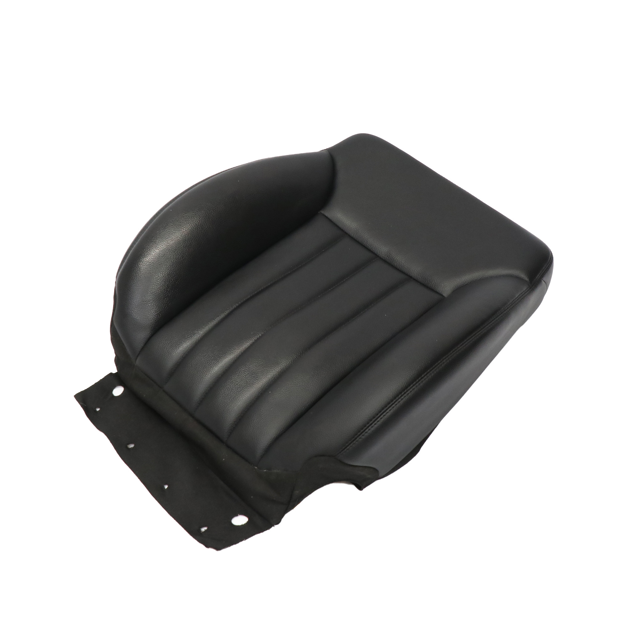 Mercedes W251 Front Seat Backrest Heated Left Right Cover Black Leather Artico