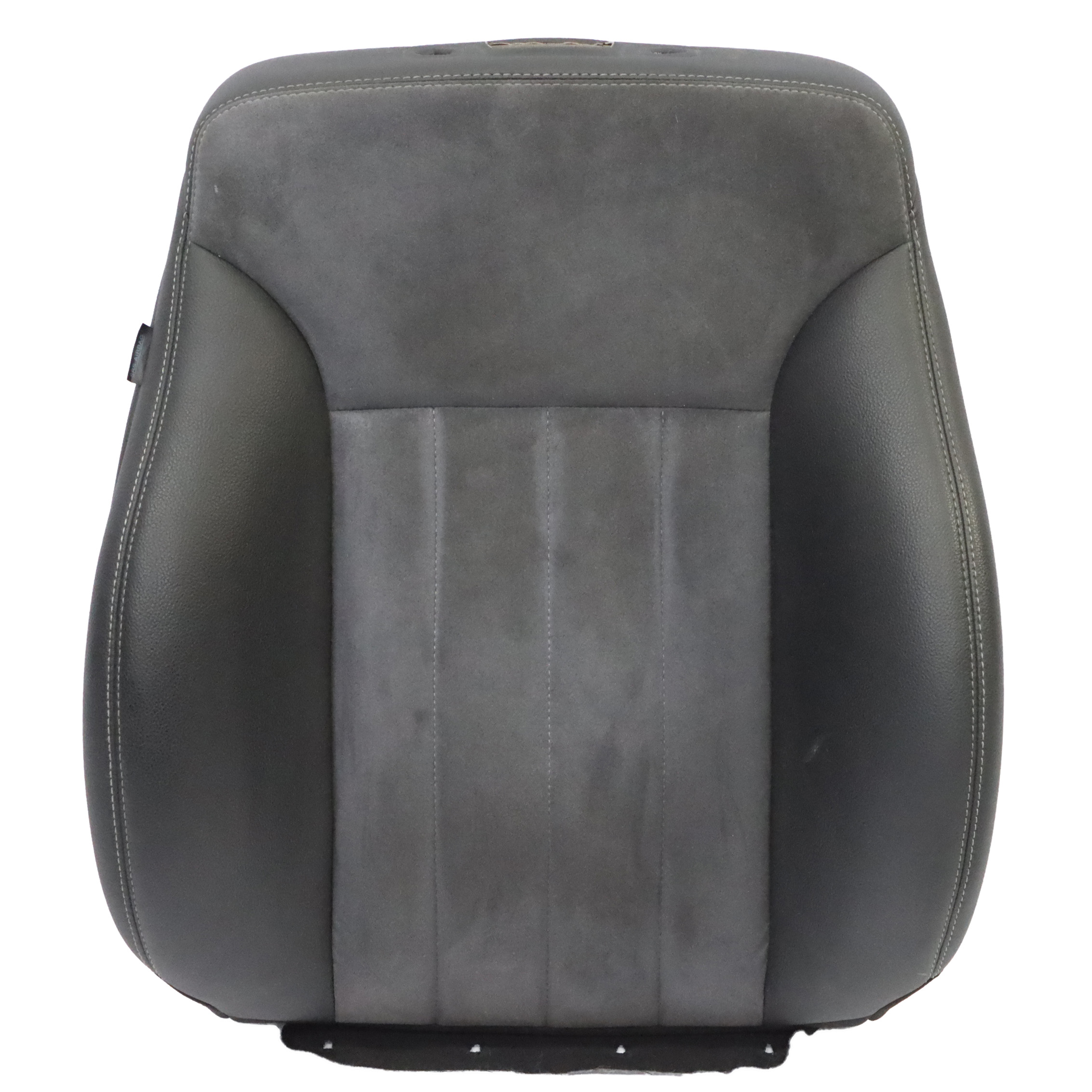 Mercedes W251 Front Seat Backrest Heated Right O/S Cover Alcantara A2519104293