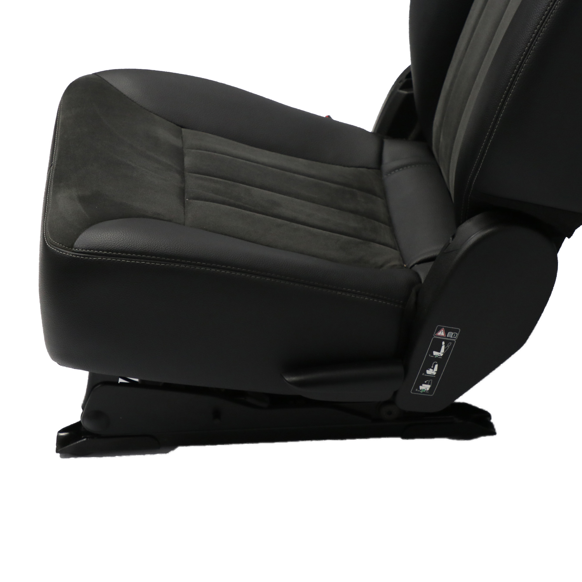 Mercedes W251 Rear Seat Bench Covering Left NS Microfibre Alcantara Anthracite