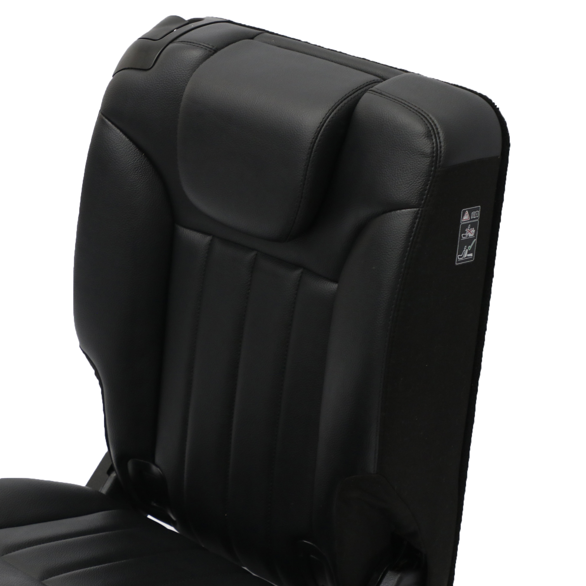 Mercedes W251 Rear Seat Bench Covering Right O/S Imitation Leather Black