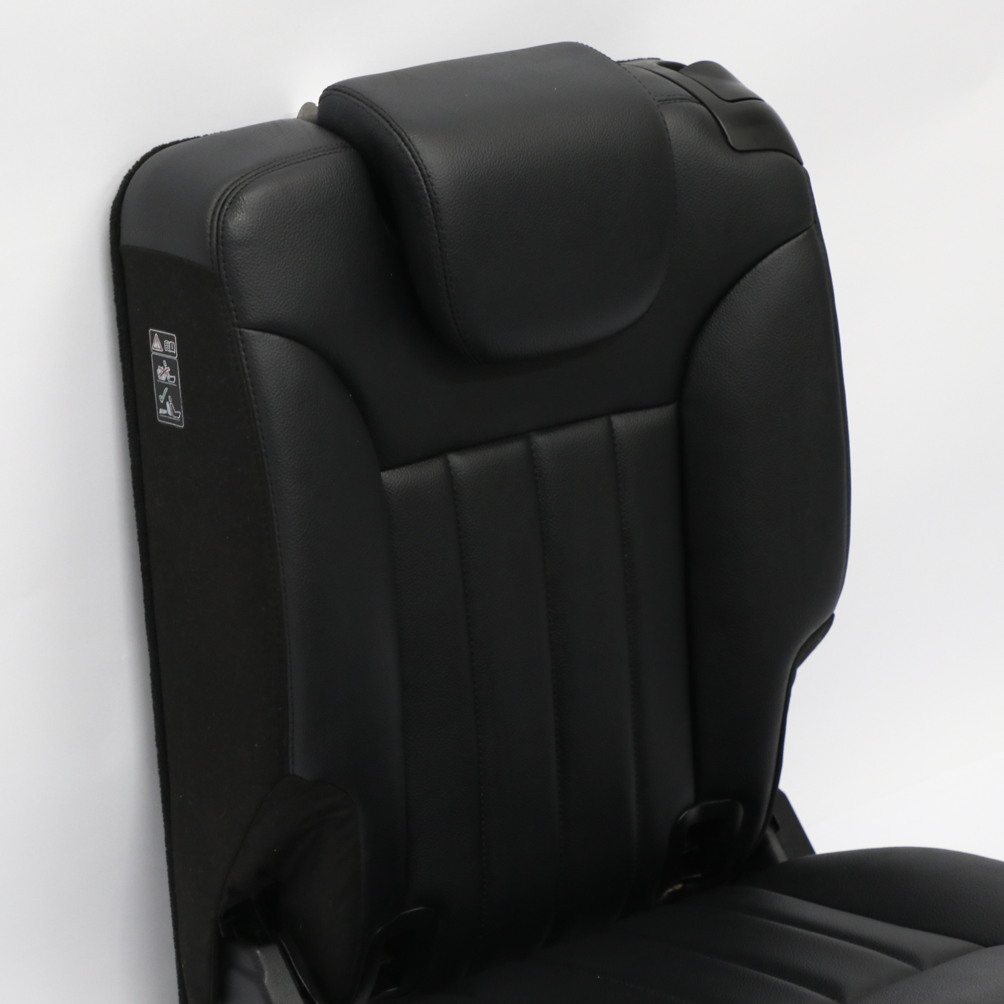 Mercedes W251 Rear Seat Bench Covering Left N/S Imitation Leather Black