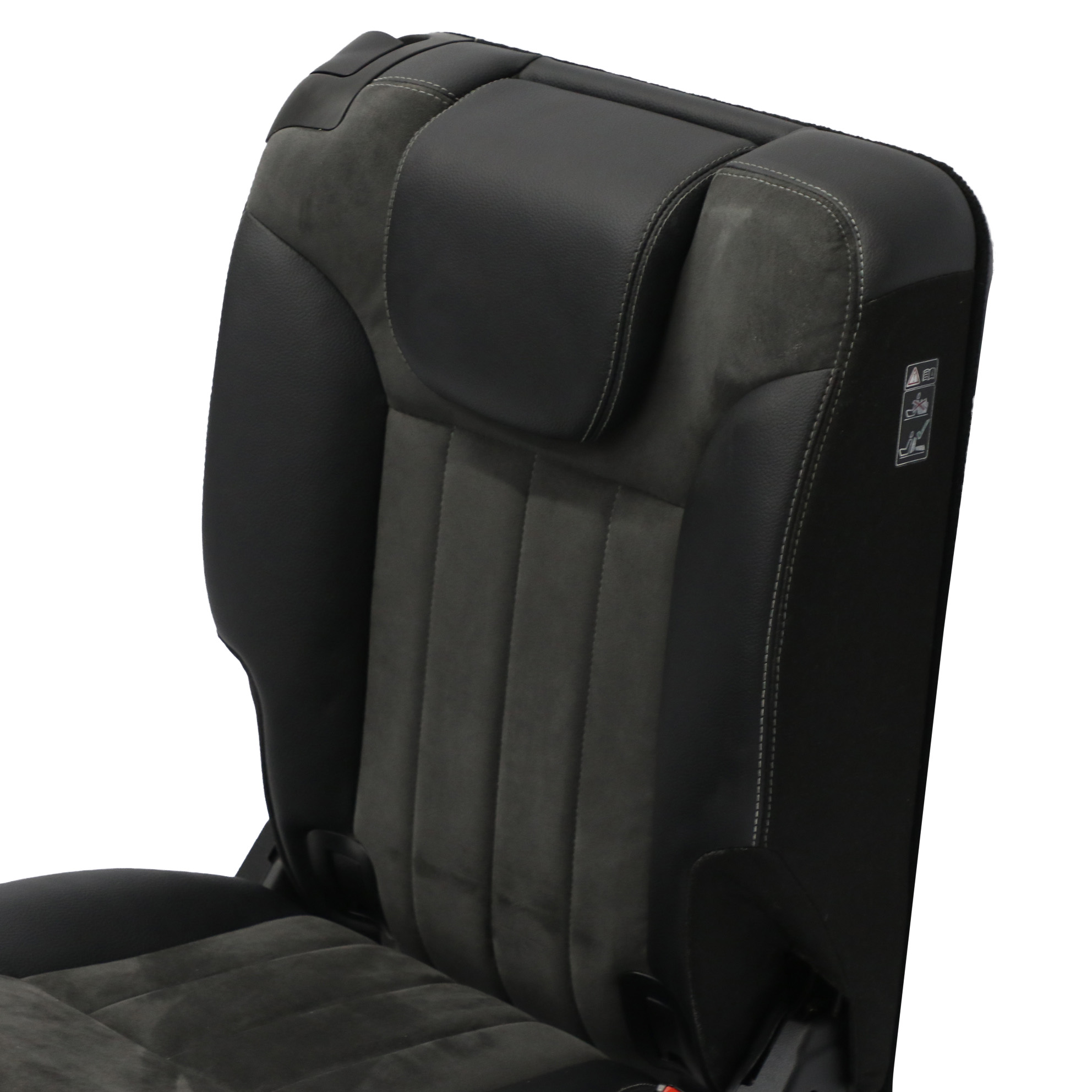 Mercedes W251 Rear Seat Bench Covering Right O/S Microfibre Alcantara Anthracite