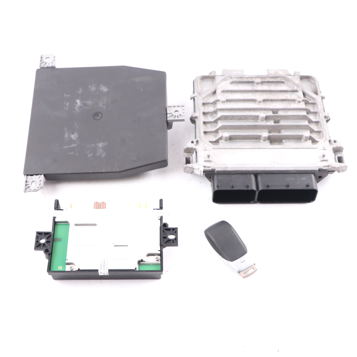 Mercedes W205 C200 264.915 198HP Engine ECU Kit Module A2649000700 Key Automatic