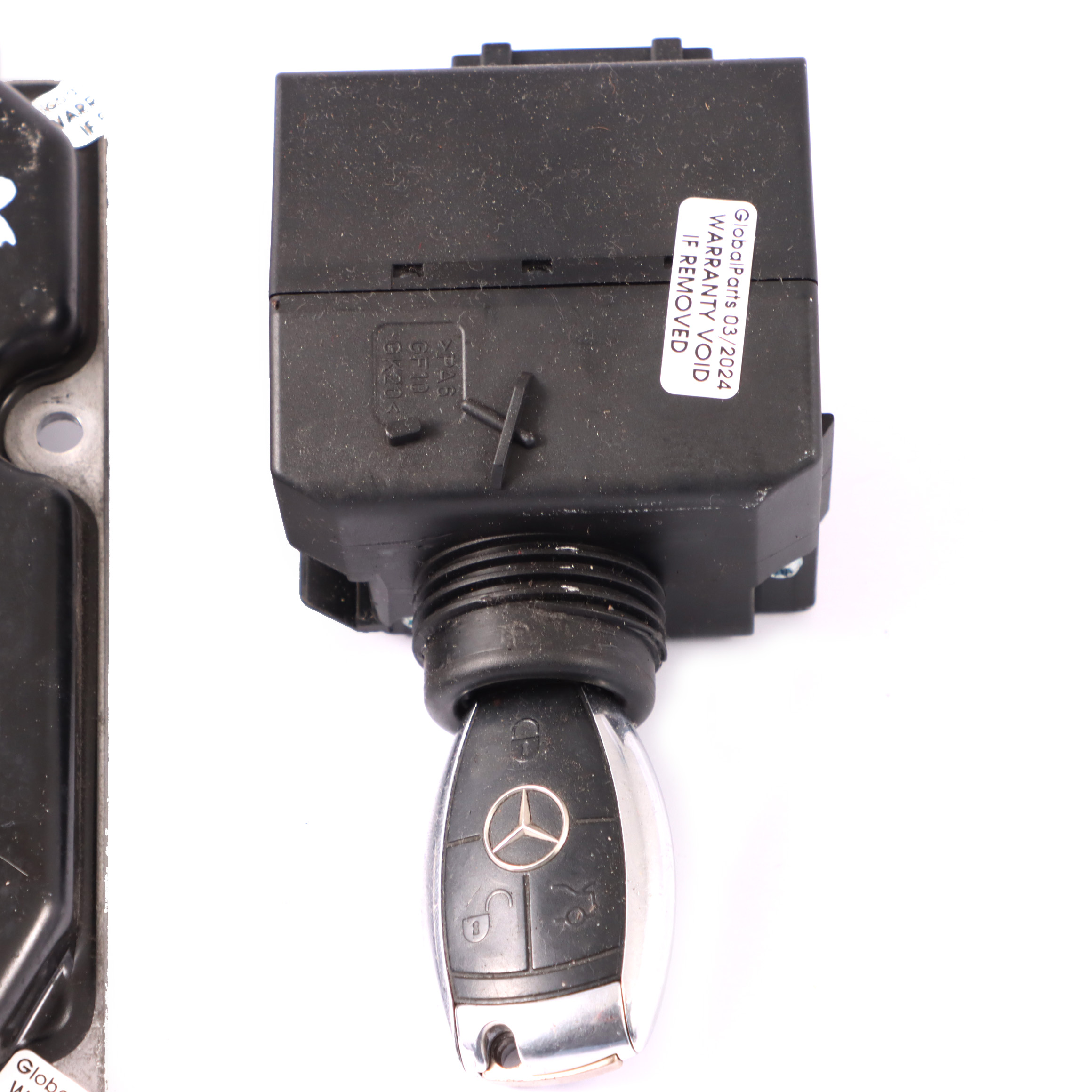 Mercedes C209 200 Kompressor 271.940 163HP Engine ECU Kit A2711530691 Key Lock