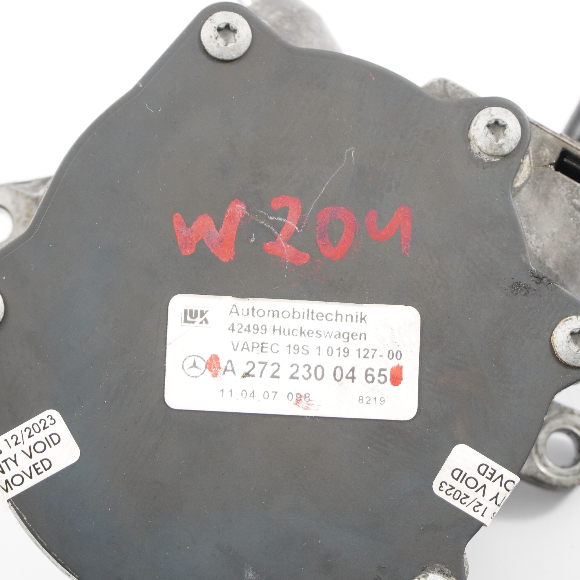 Mercedes W204 W221 M271 Petrol OM642 Diesel Vacuum Pump A2722300465