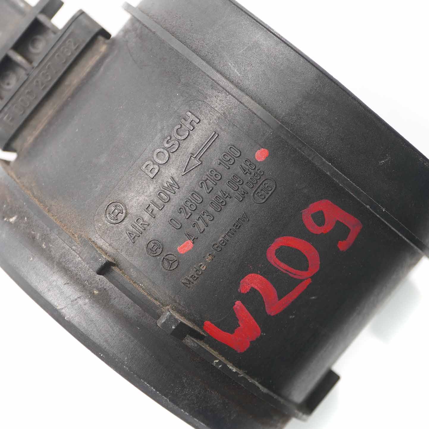 Mercedes W164 W203 W204 W212 M272 Air Flow Mass Meter Sensor Unit A2730940948