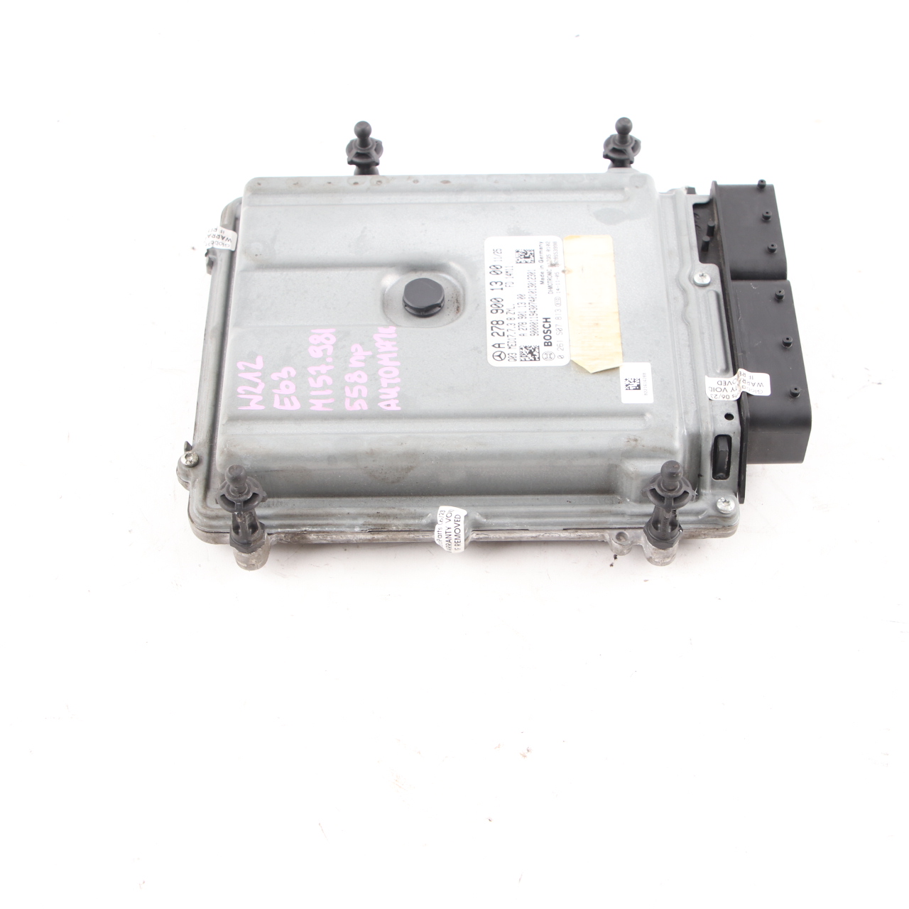 Mercedes W212 E63 AMG M157.981 558HP Engine Control Unit Module ECU A2789001300