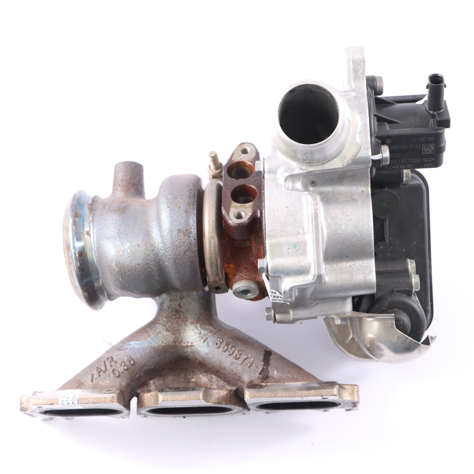 Turbocharger Mercedes W177 C118 CLA200 Petrol M282.914 Turbo Exhaust Manifold 