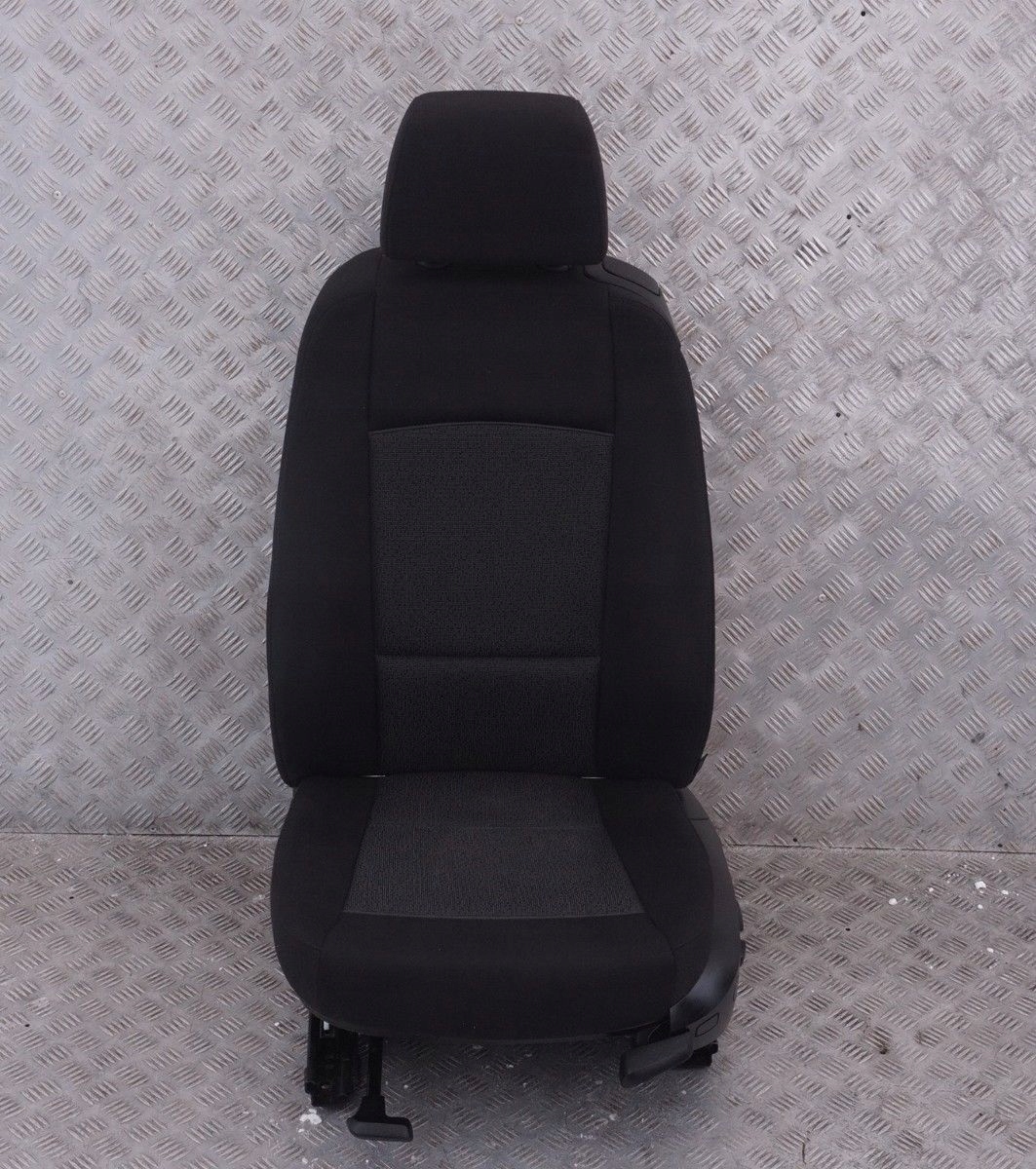 BMW 3 Series E92 Coupe Cloth Fabric Black Anthracite Front Left N/S Seat