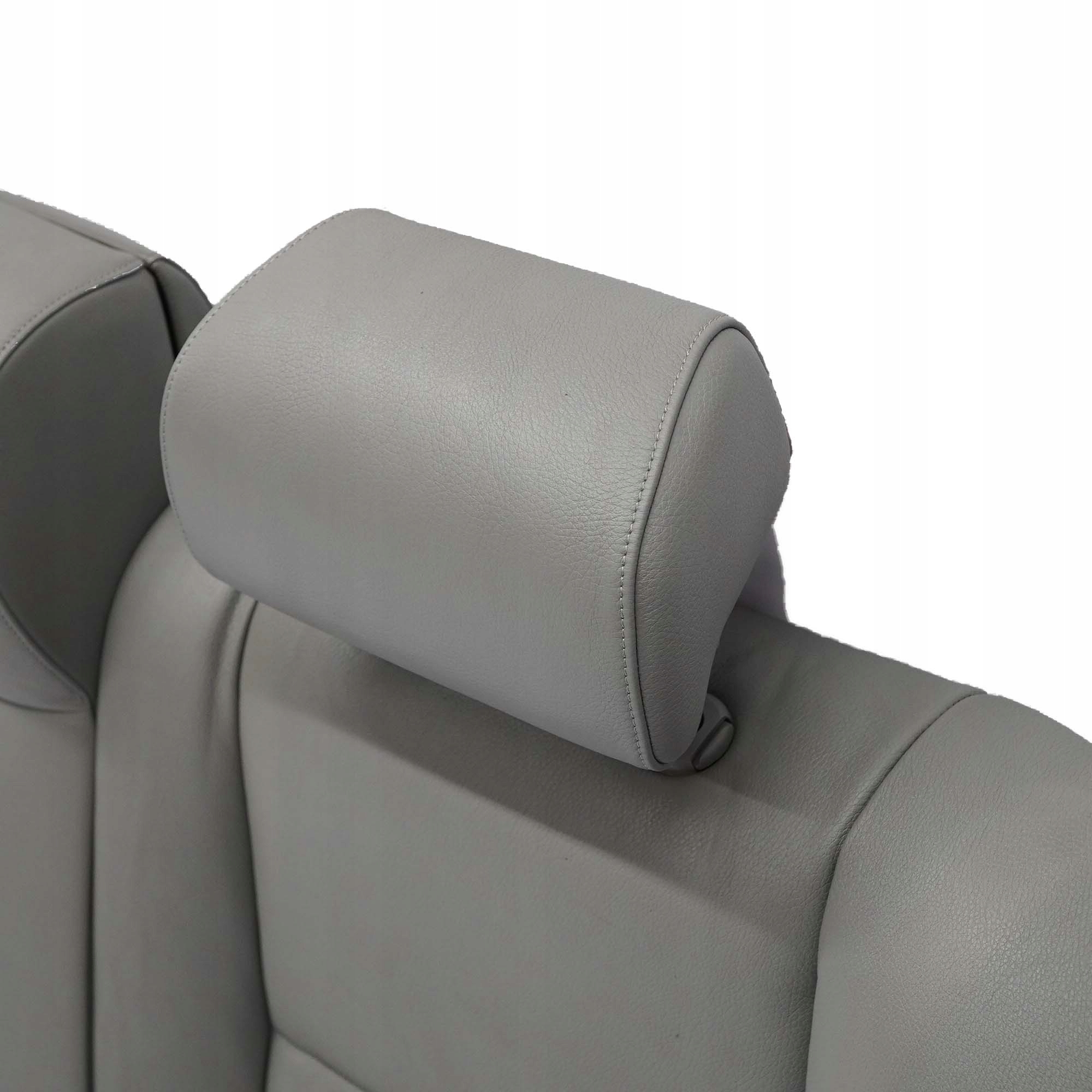 BMW 5 Series E60 1 Interior Rear Seat Backrest Couch Cover Grey Leather