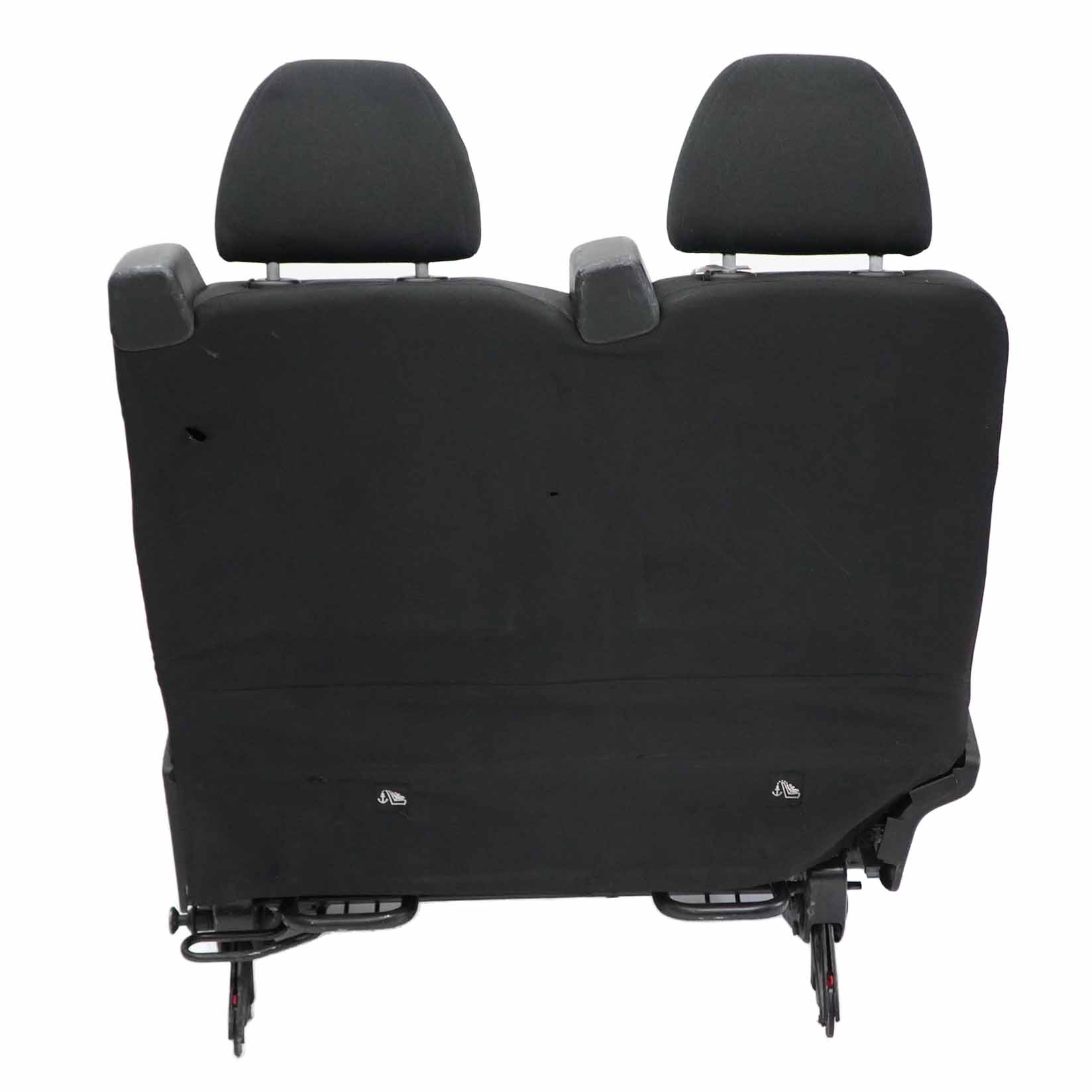 Rear Seat Mercedes Vito W447 Double Bench Cloth Fabric Anthracite Black Tunja