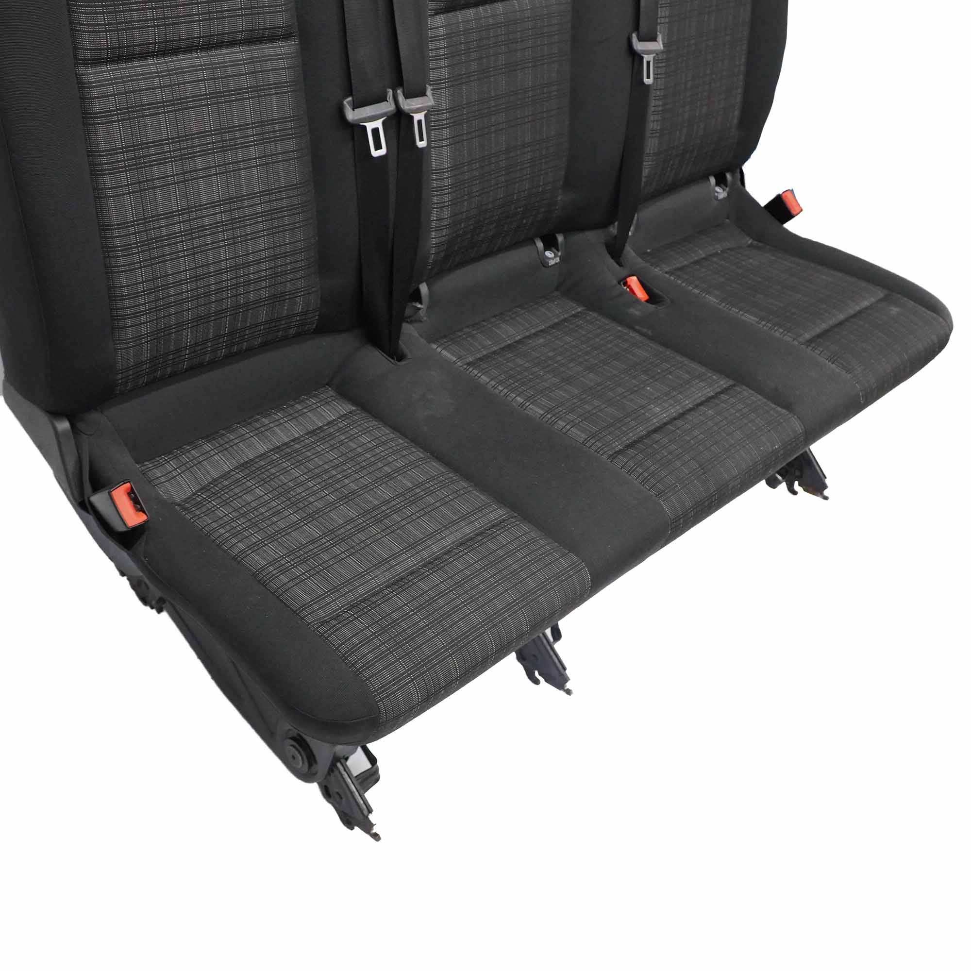 Rear Seat Mercedes Vito W447 Bench 3 Persons Cloth Fabric Anthracite Black Tunja