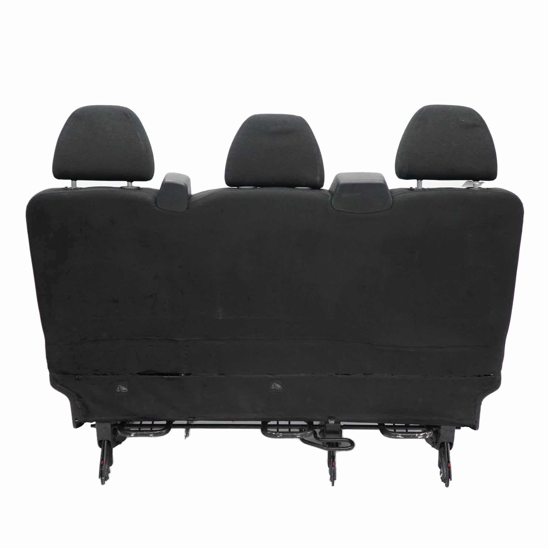 Rear Seat Mercedes Vito W447 Bench 3 Persons Cloth Fabric Anthracite Black Tunja