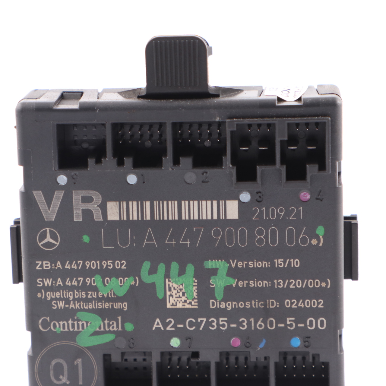 Mercedes Vito W447 Door Module Front Right O/S Control Unit ECU A4479008006