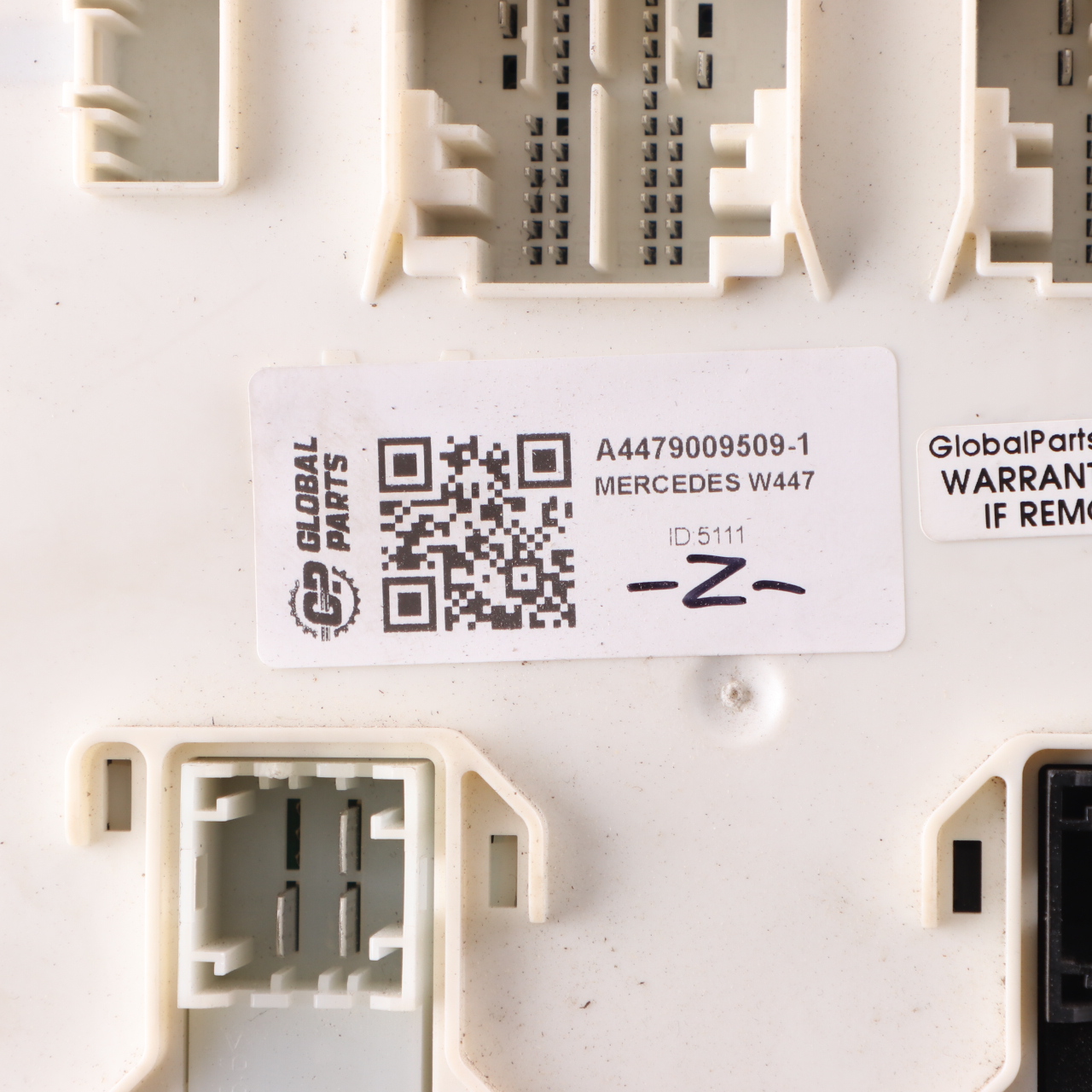 Mercedes W447 Comfort Control Unit Module A4479009509