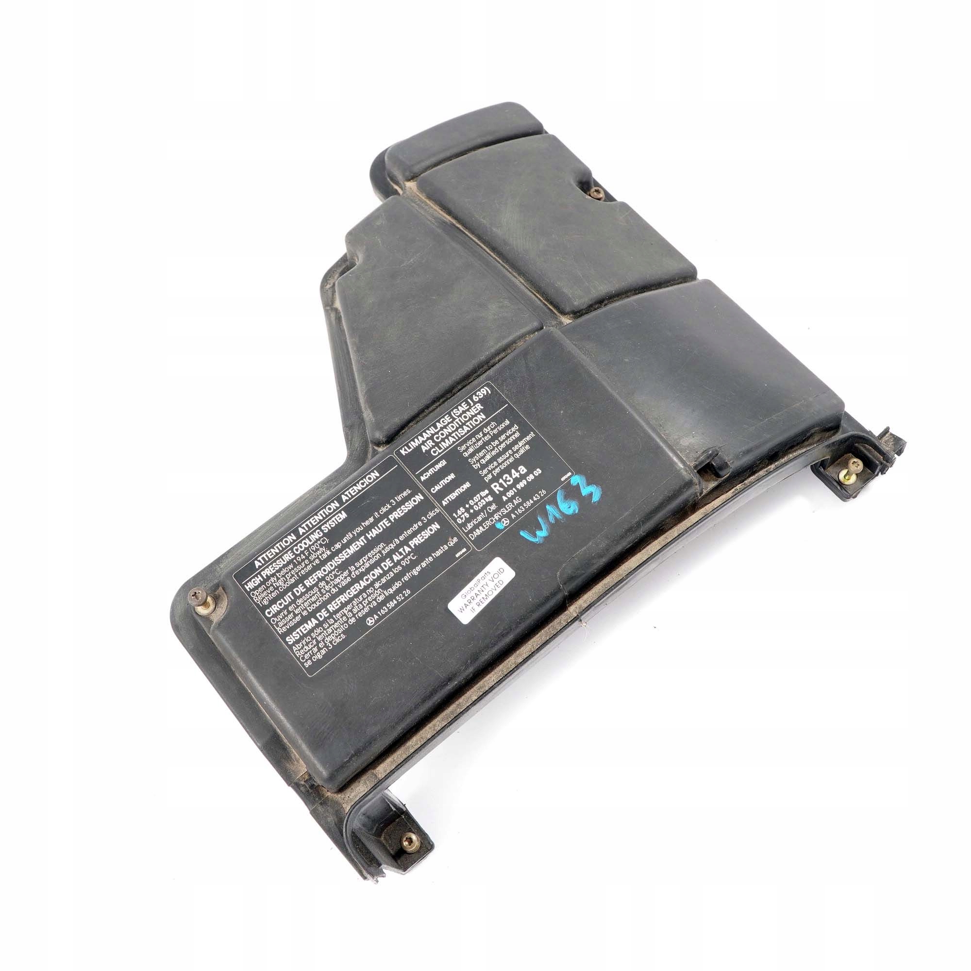 Mercedes-Benz ML-Class W163 Fuse Relay Box ECU Cover Trim A1635400382