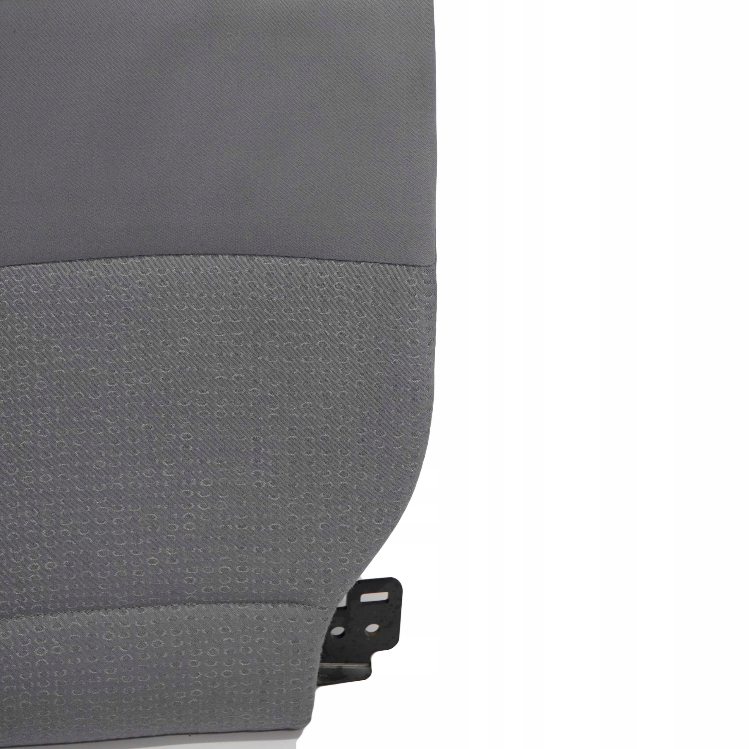 BMW 3 E46 Touring Rear Seat Left N/S Backrest Cover Cloth Jacquard Grey