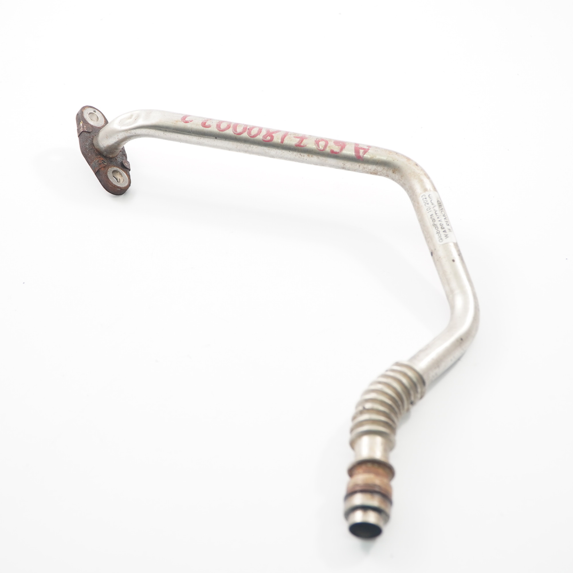 Oil Pipe Mercedes W176 W246 OM607 Turbocharger Turbo Line Hose A6071800022