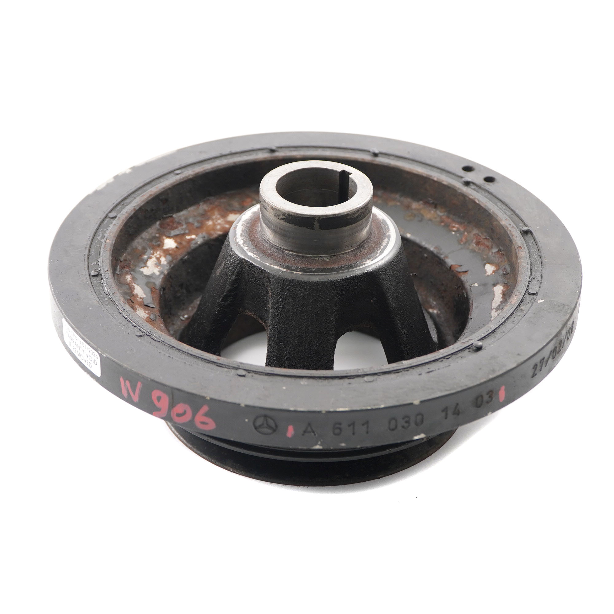 Mercedes W906 OM611 Vibration Damper Crankshaft Pulley A6110301403