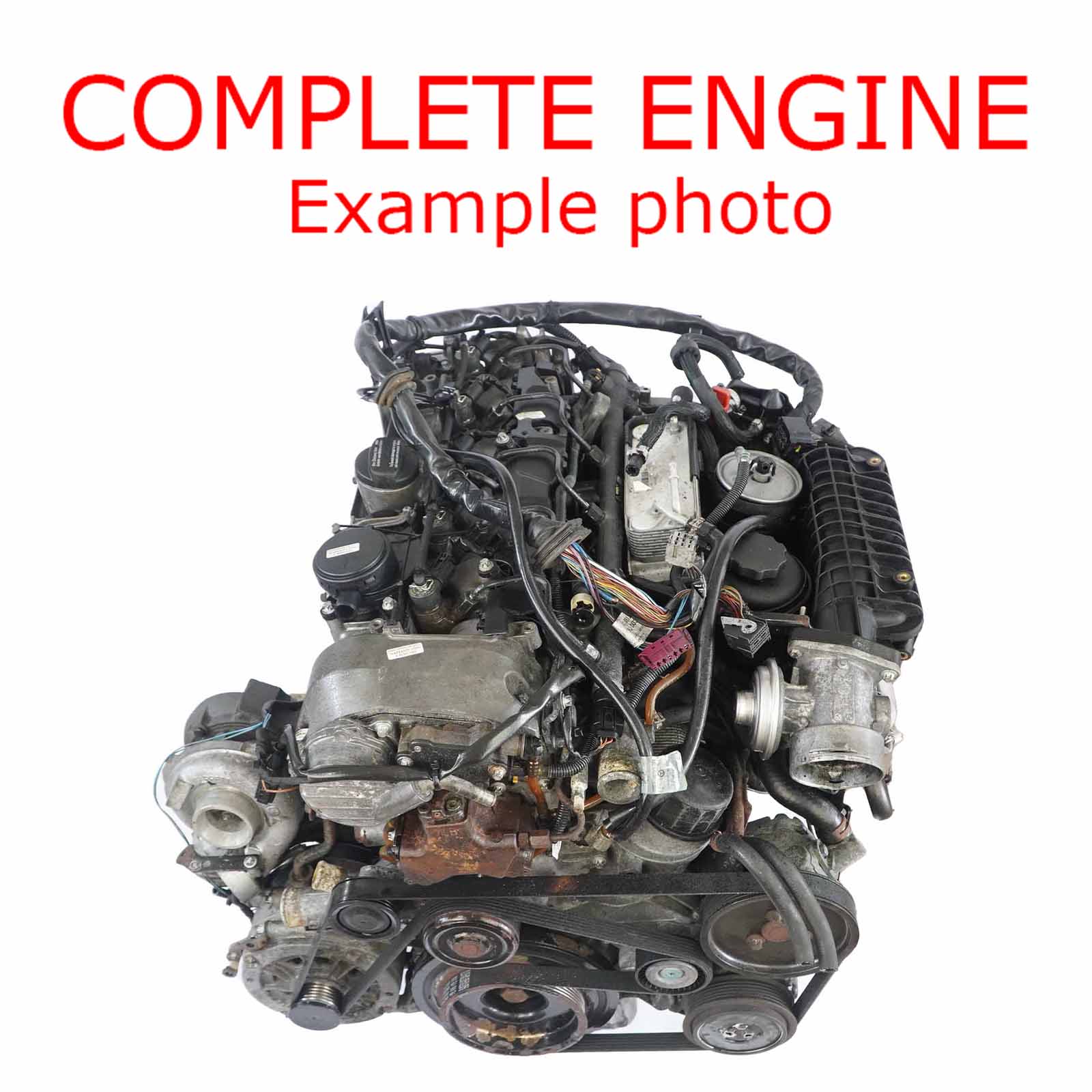 Mercedes W203 C 270 CDI Bare Engine 612962 612.962 with 99k miles, WARRANTY