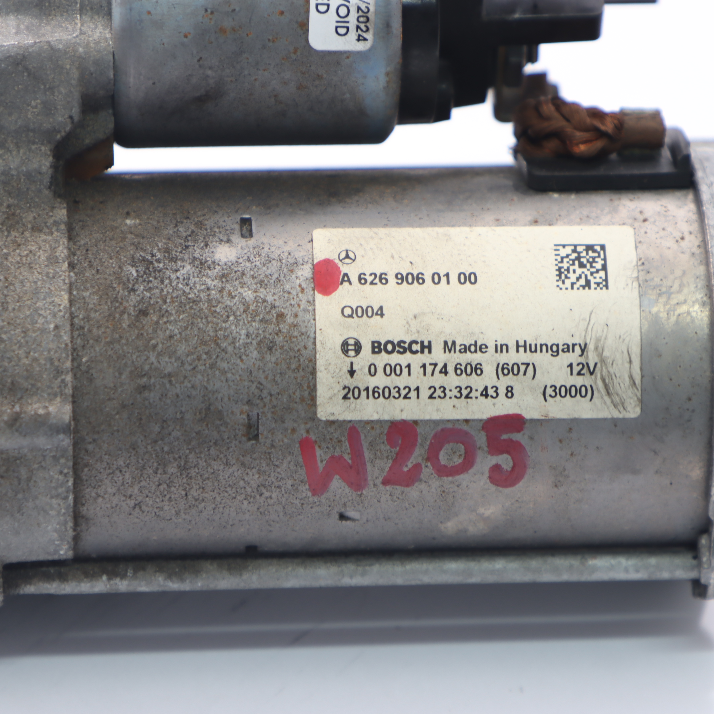 Starter Mercedes W205 Diesel OM626 Engine Starter Motor Bosch A6269060100