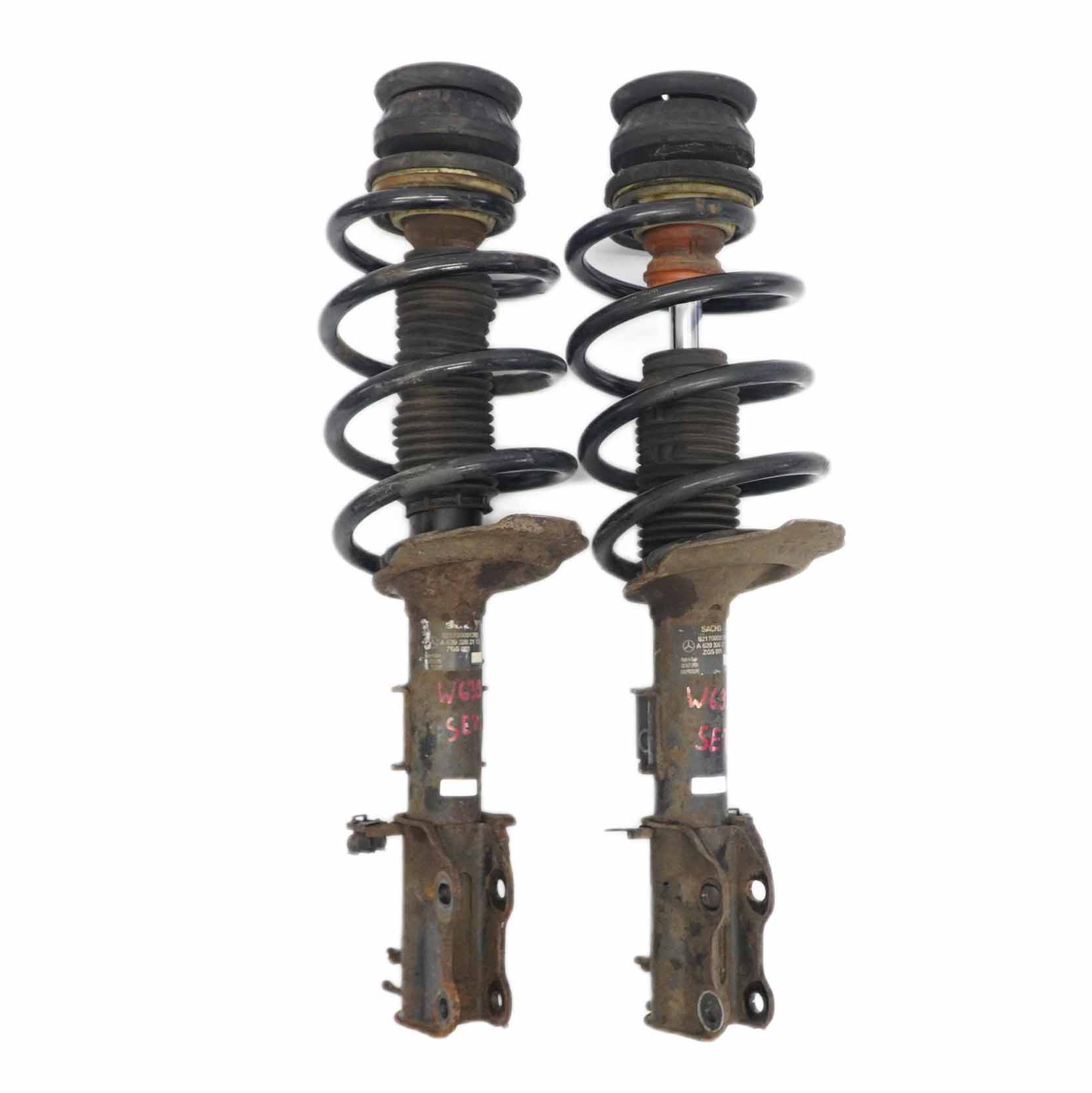 Mercedes Vito W639 Spring Strut Front Left Right Shock Absorber Set A6393202113