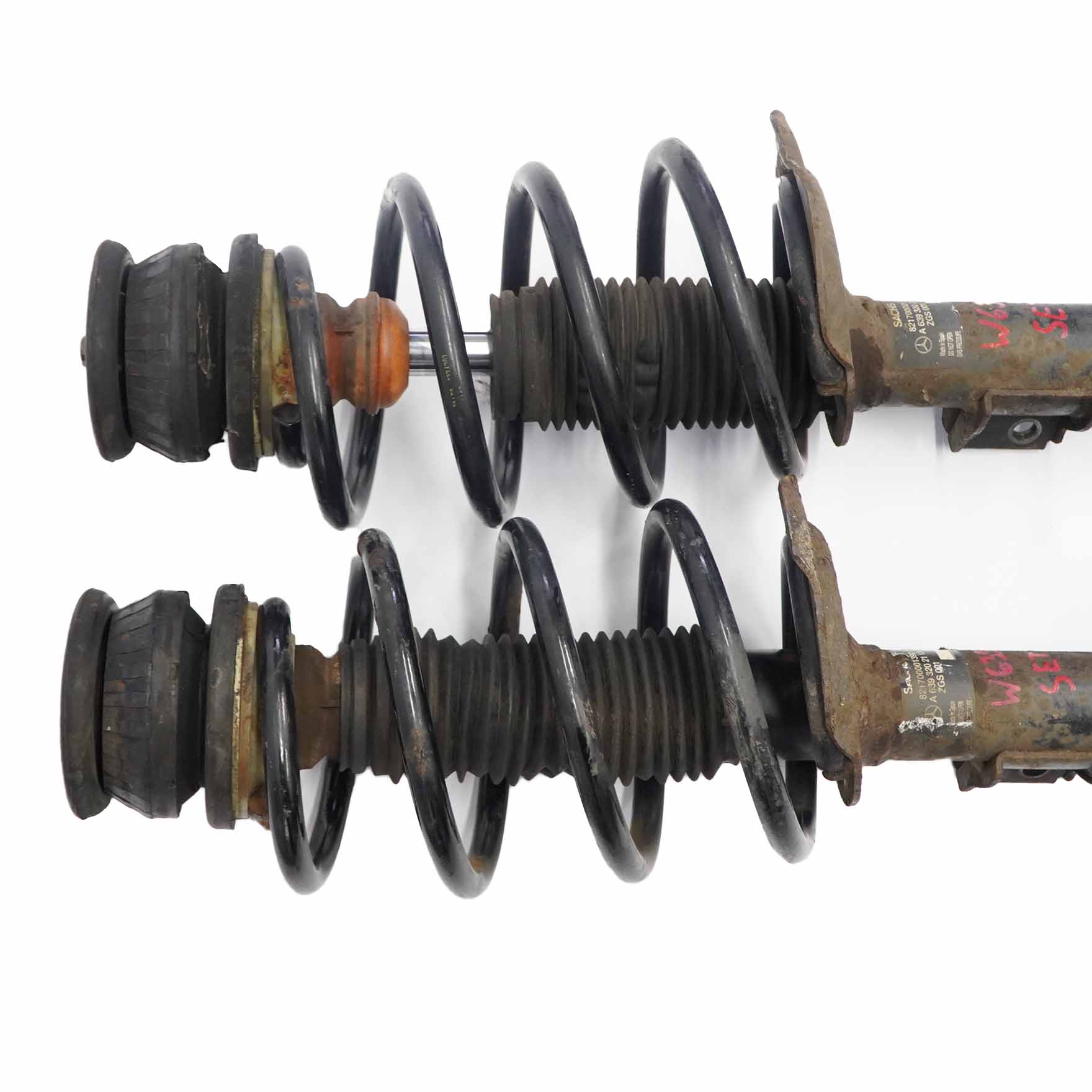 Mercedes Vito W639 Spring Strut Front Left Right Shock Absorber Set A6393202113