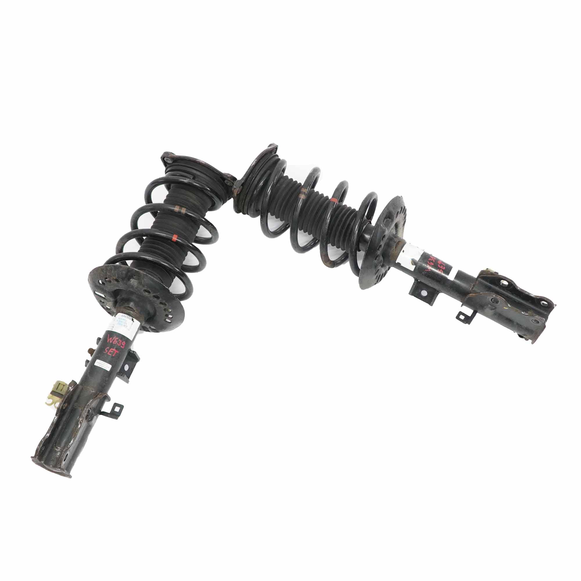 Mercedes Vito W639 Spring Strut Front Left Right Shock Absorber Set A6393206613