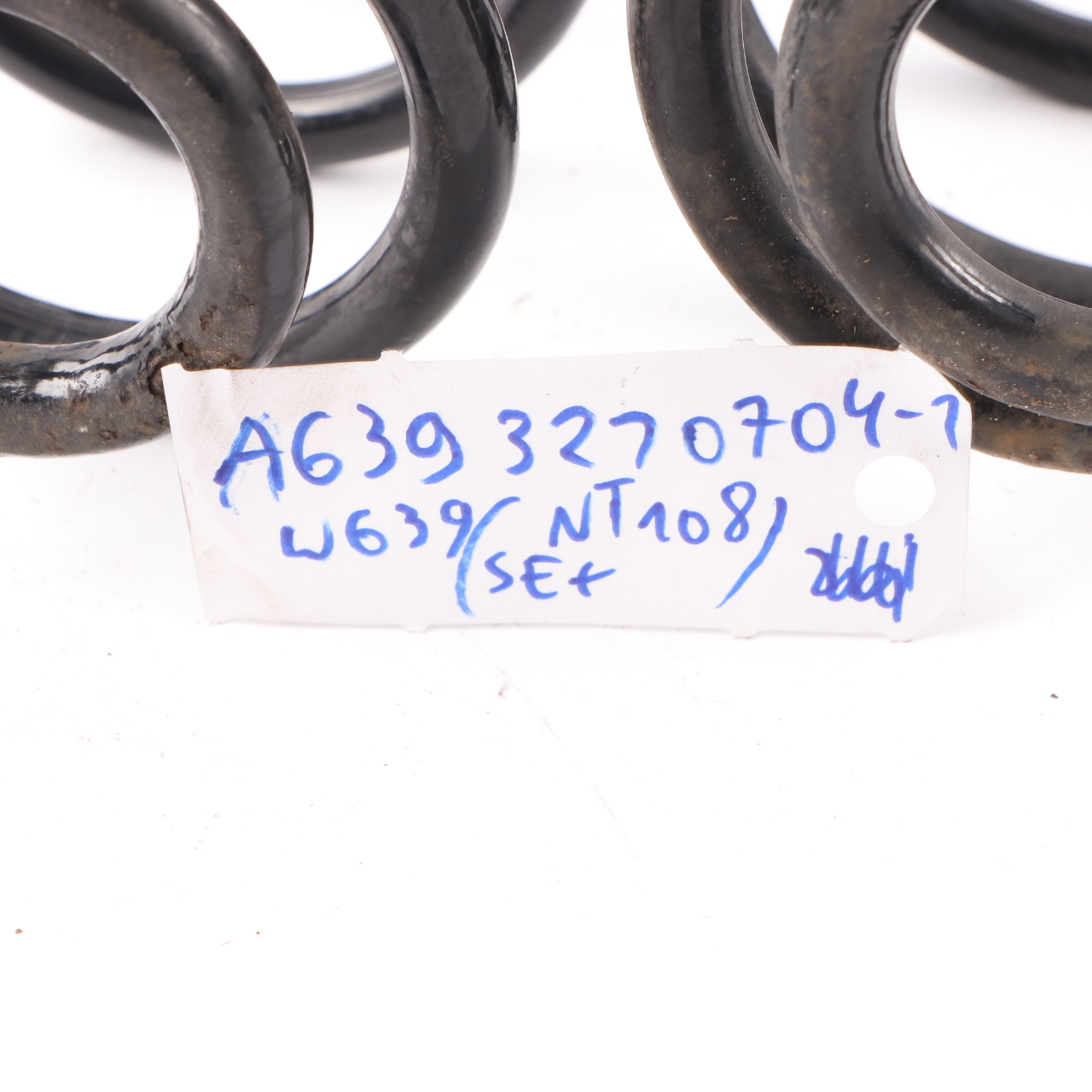 Mercedes Vito W639 Coil Spring Rear Axle Suspension Set NT108 A6393210704