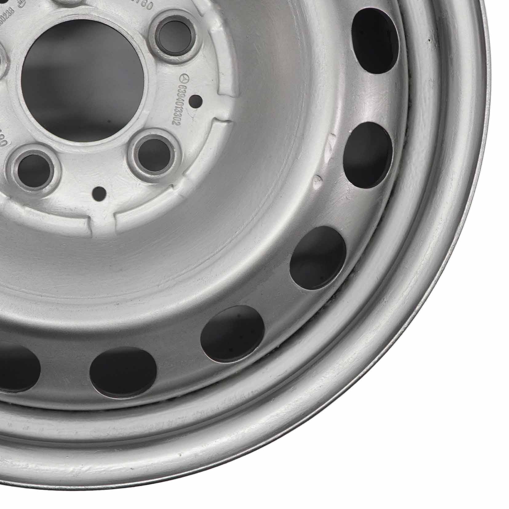 Mercedes-Benz Vito Viano W639 Silver Steel Rim Wheel 16" 6,5J ET:60 A6394011302