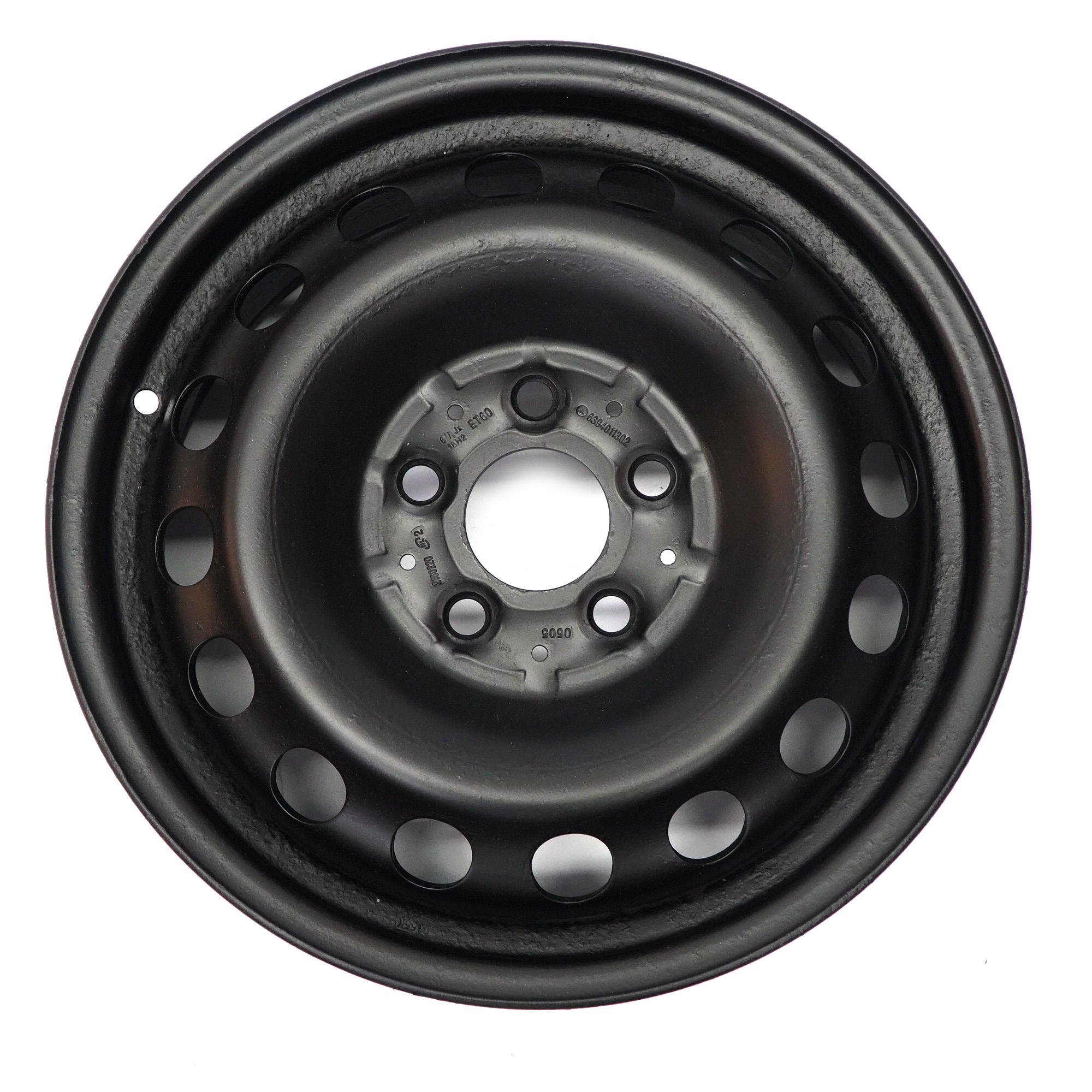 Mercedes Viano Vito W639 Black Steel Rim Wheel 16" 6,5J ET:60 A6394011302