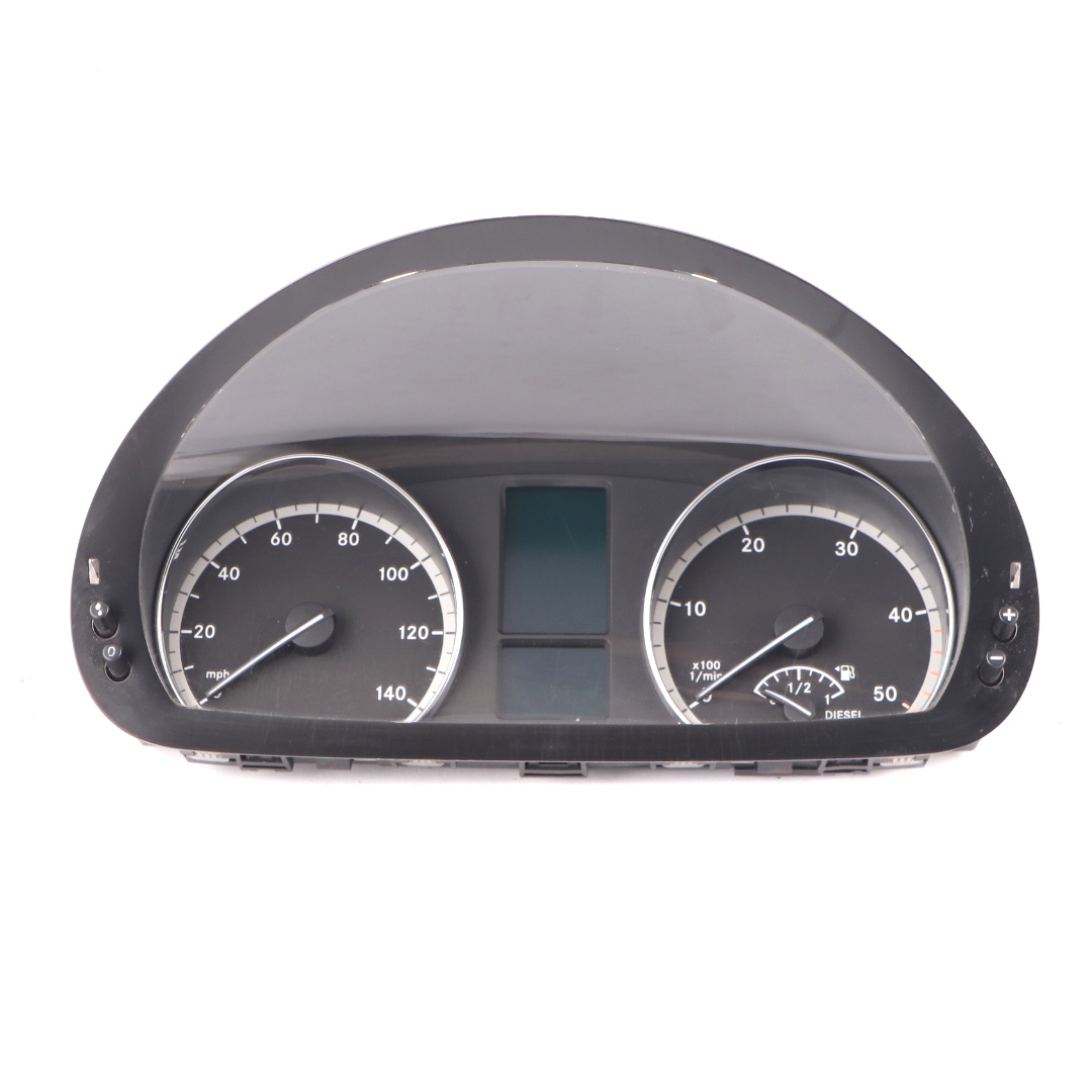 Instrument Cluster Mercedes Vito W639 Diesel Speedometer MPH RPM Gauges Manual 