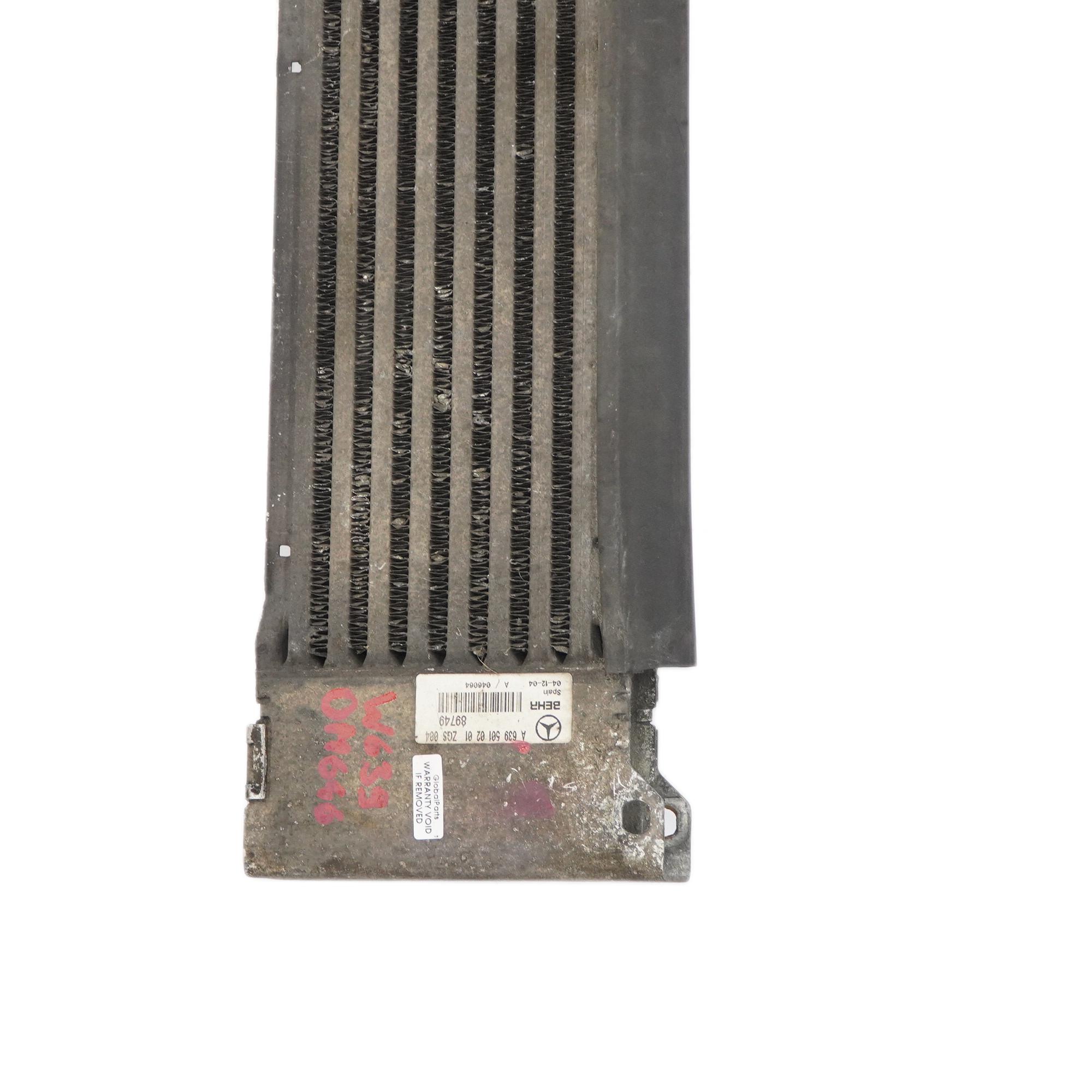 Intercooler Radiator Mercedes W639 Vito OM646 Charge Air Cooler A6395010201