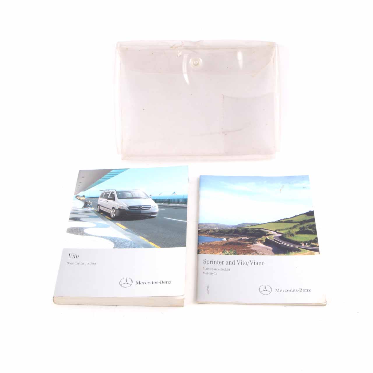 Mercedes Vito W639 Owner's Handbook Service Booklet Case Pouch Wallet Set