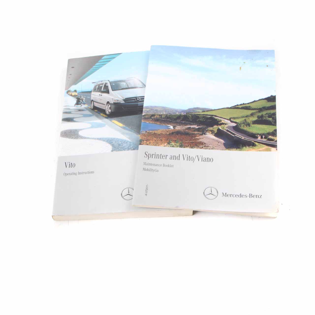 Mercedes Vito W639 Owner's Handbook Service Booklet Case Pouch Wallet Set