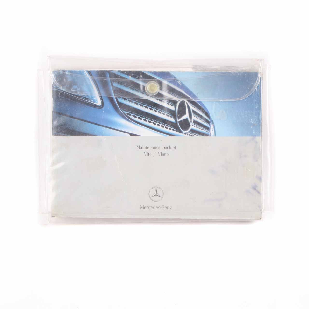 Mercedes Vito W639 Owner's Handbook Service Booklet Pouch Case Wallet Set