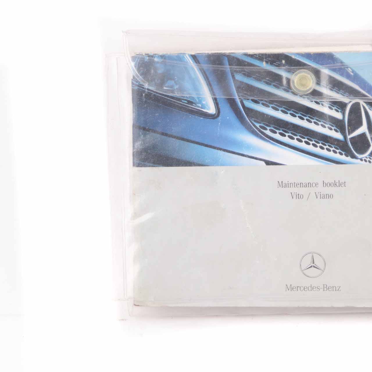 Mercedes Vito W639 Owner's Handbook Service Booklet Pouch Case Wallet Set