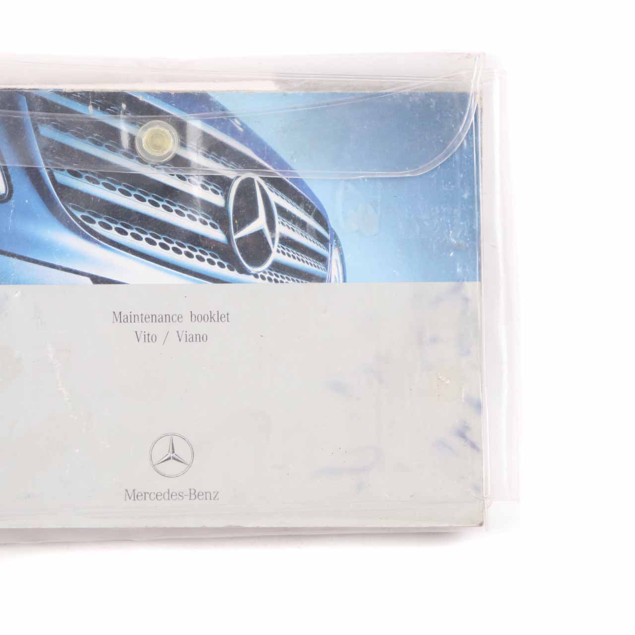 Mercedes Vito W639 Owner's Handbook Service Booklet Pouch Case Wallet Set